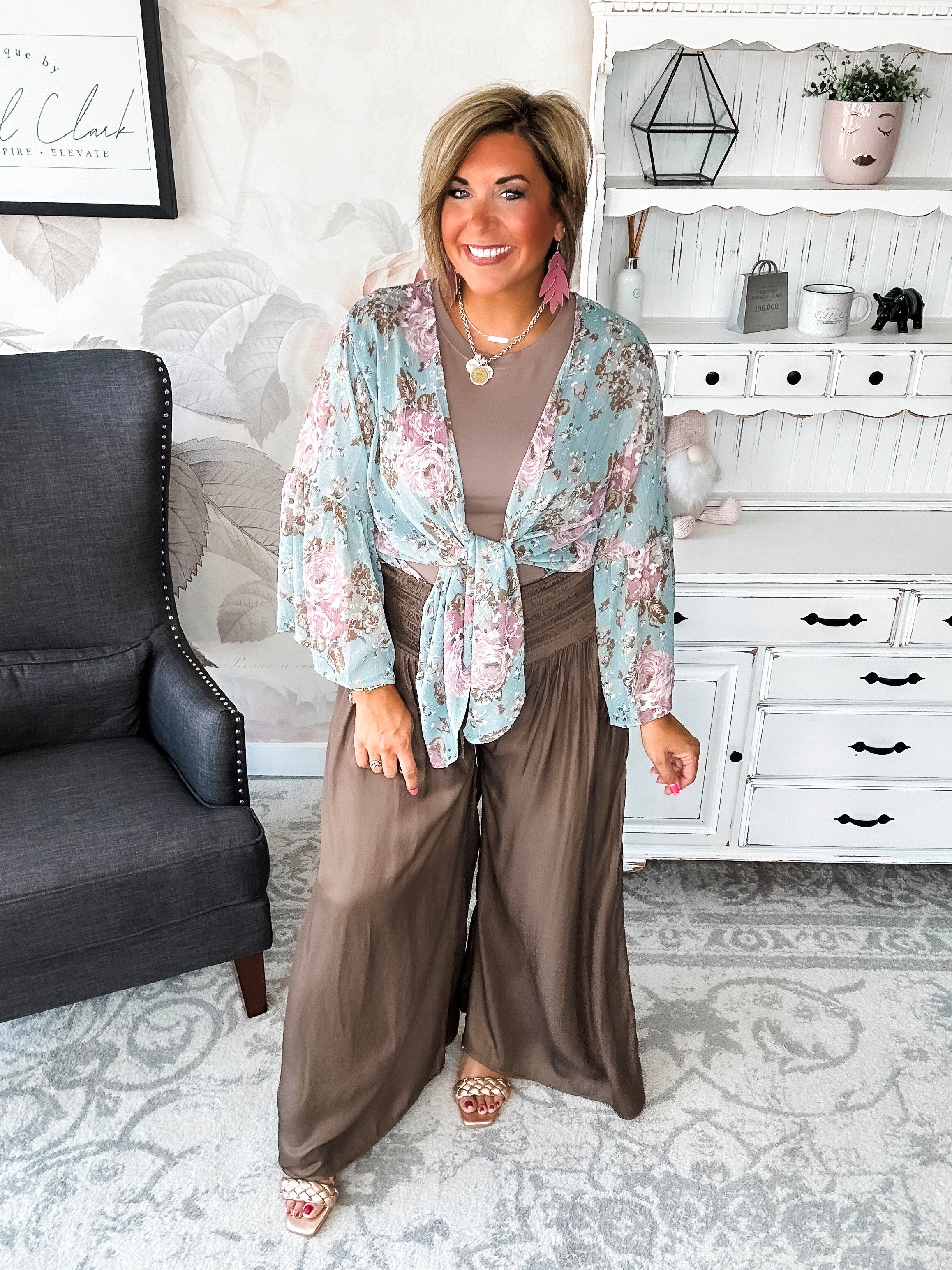 Loving Everyday Floral Kimono