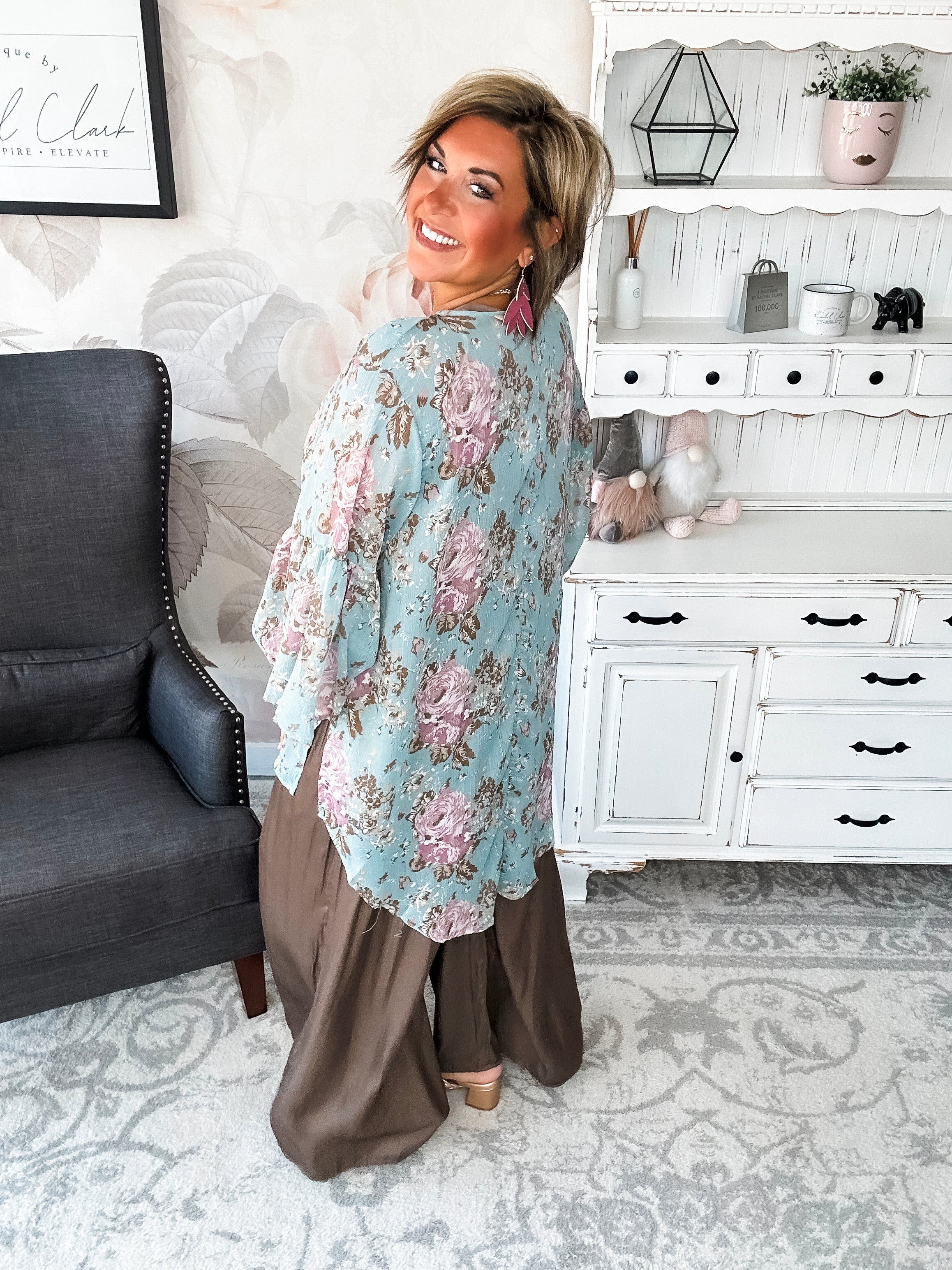 Loving Everyday Floral Kimono