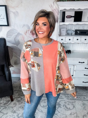 Most Epic Tunic Top - Coral Combo