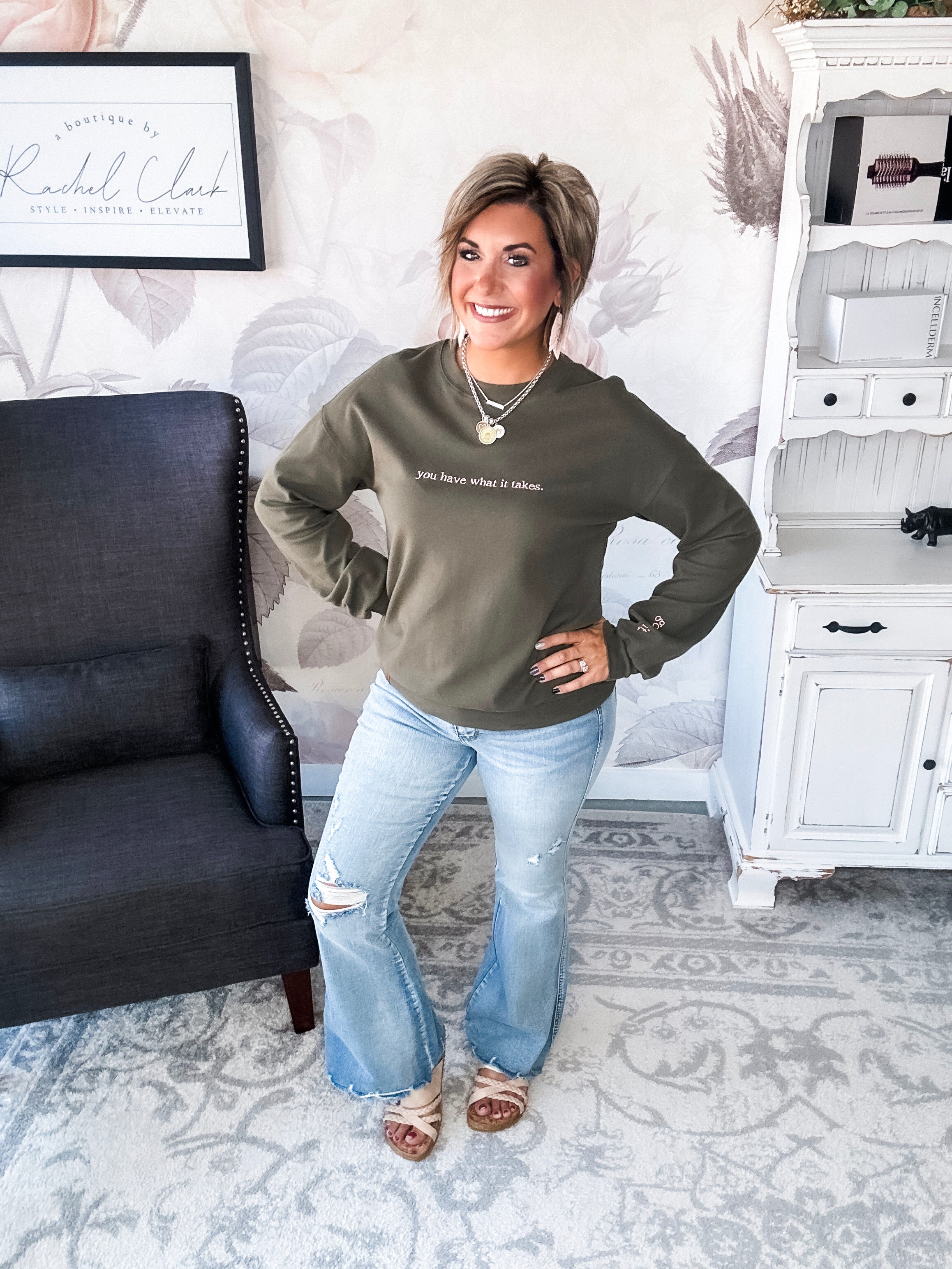 Ampersand Avenue University Pullover - What It Takes