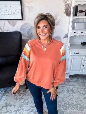 Don't Go Back Tunic Top