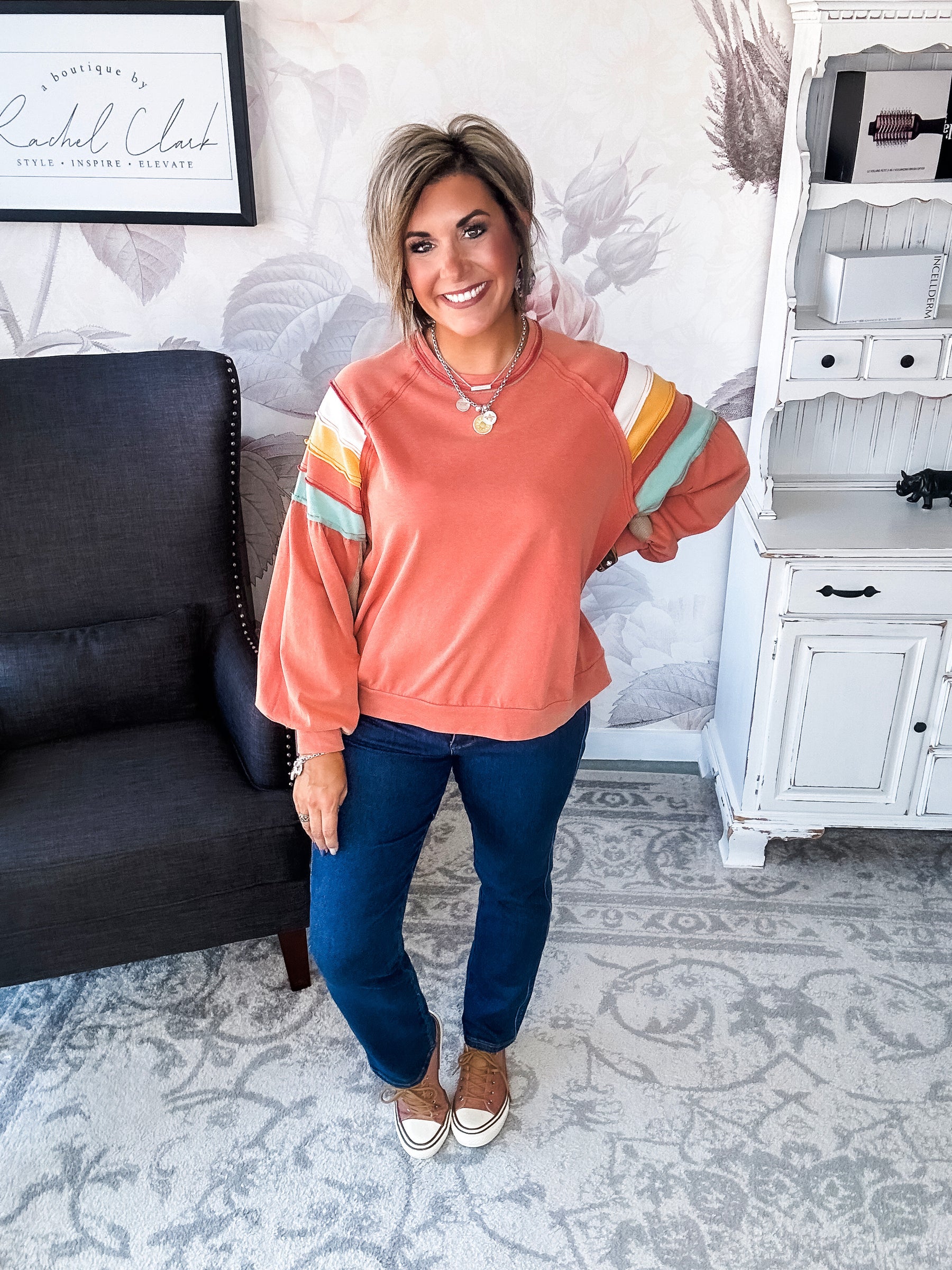 Don't Go Back Tunic Top