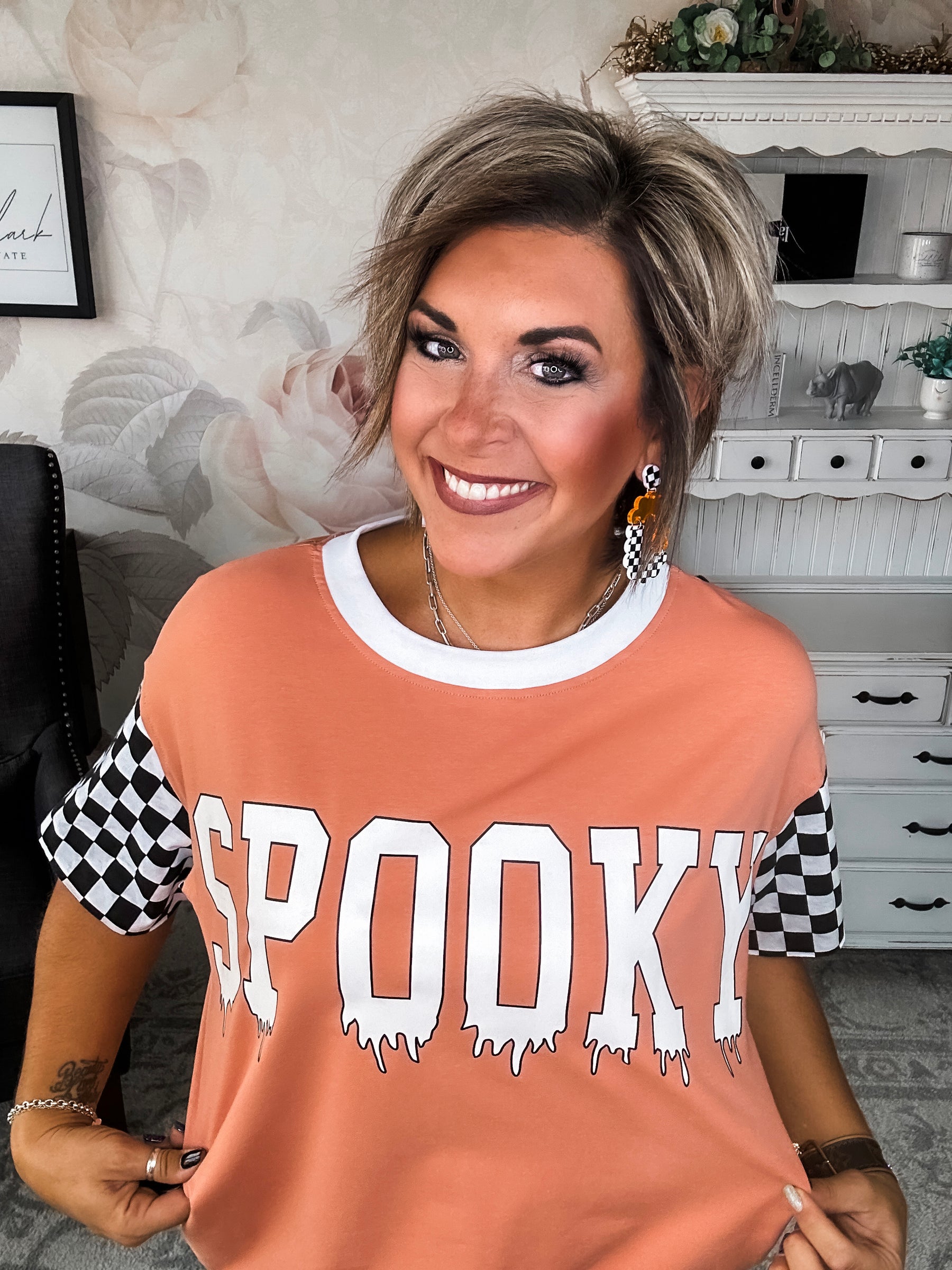 Ampersand Avenue Boyfriend Tee - Little Miss Spooky