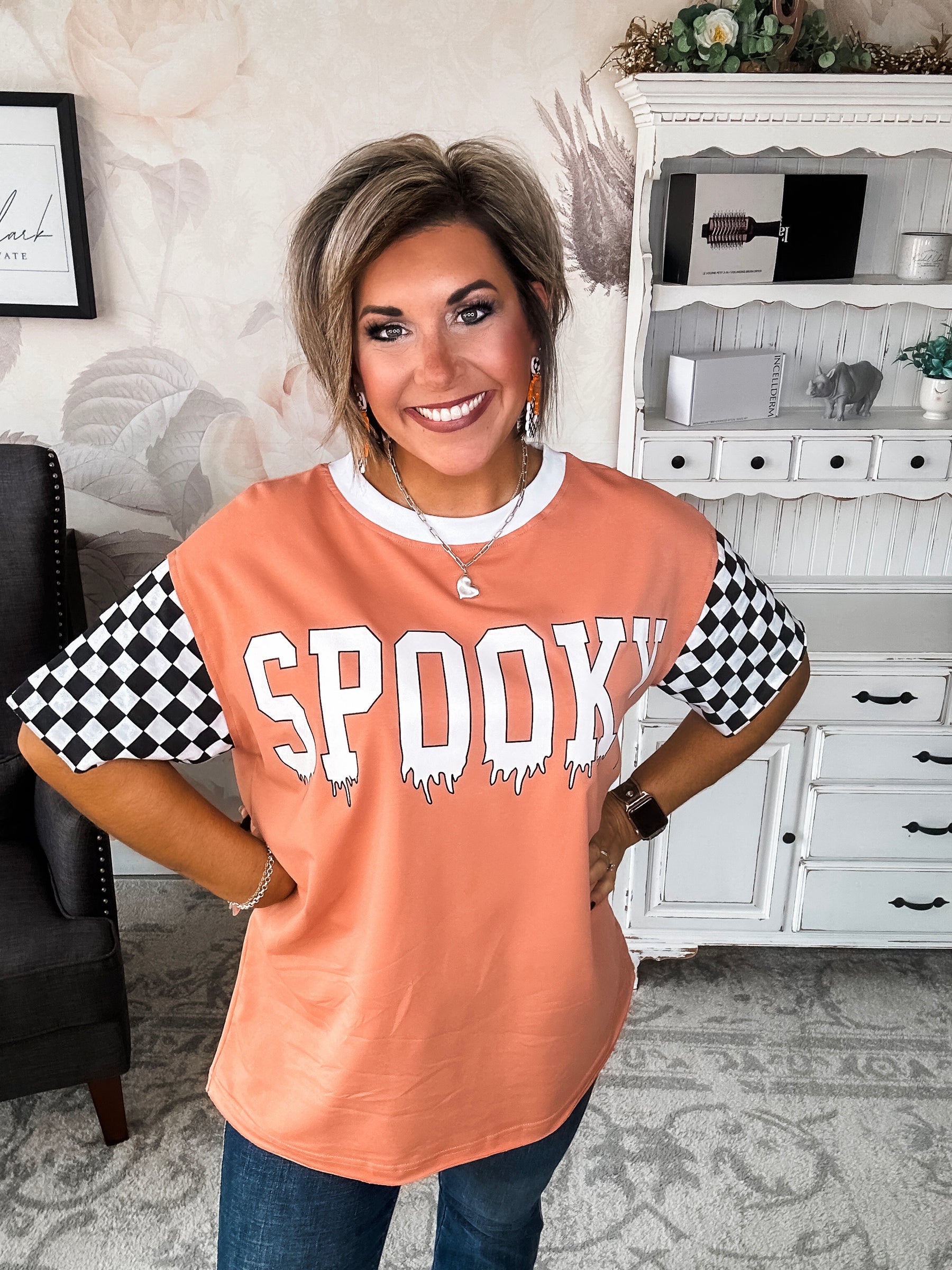 Ampersand Avenue Boyfriend Tee - Little Miss Spooky