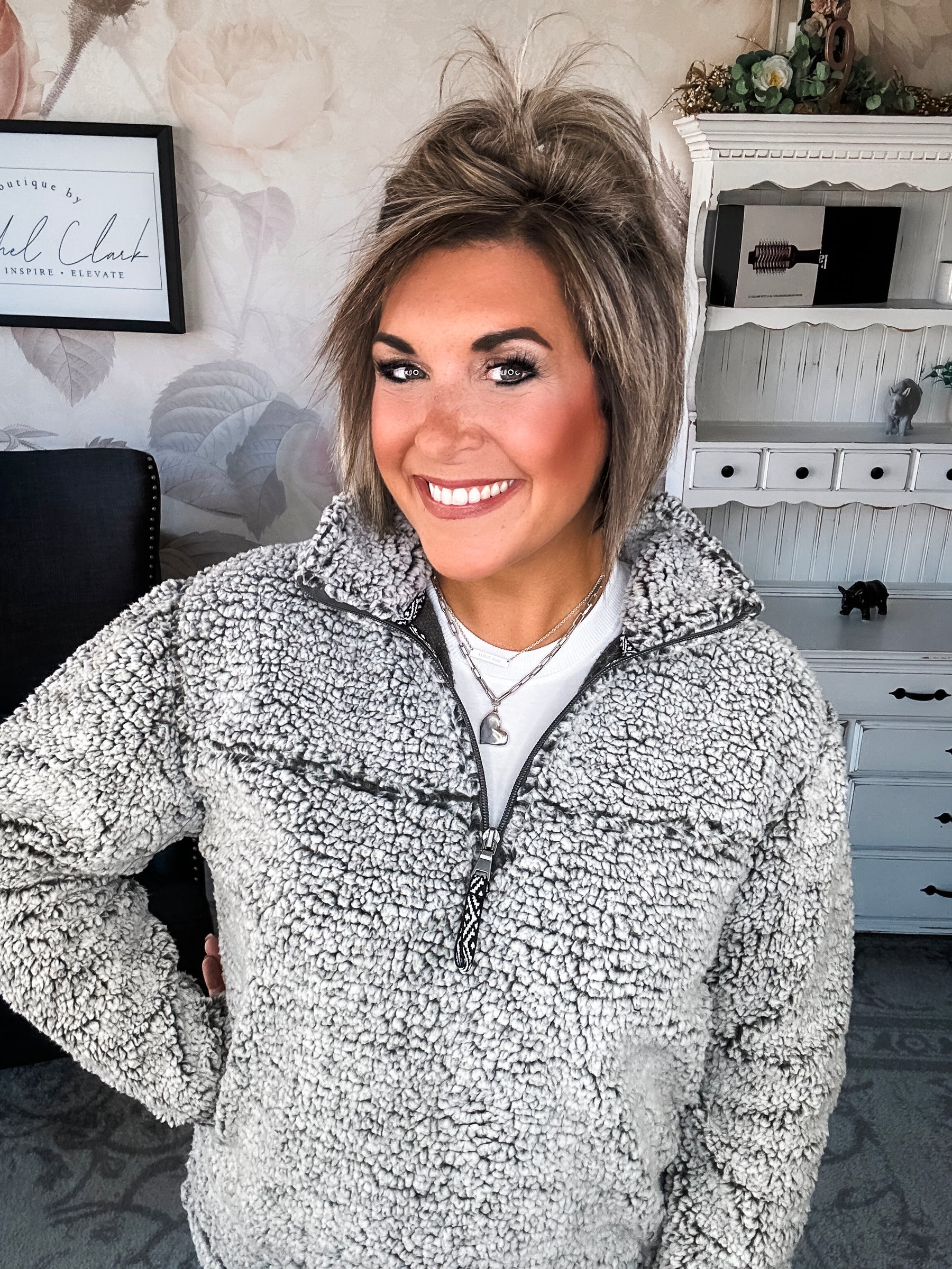 Into The Arctic Sherpa Pullover