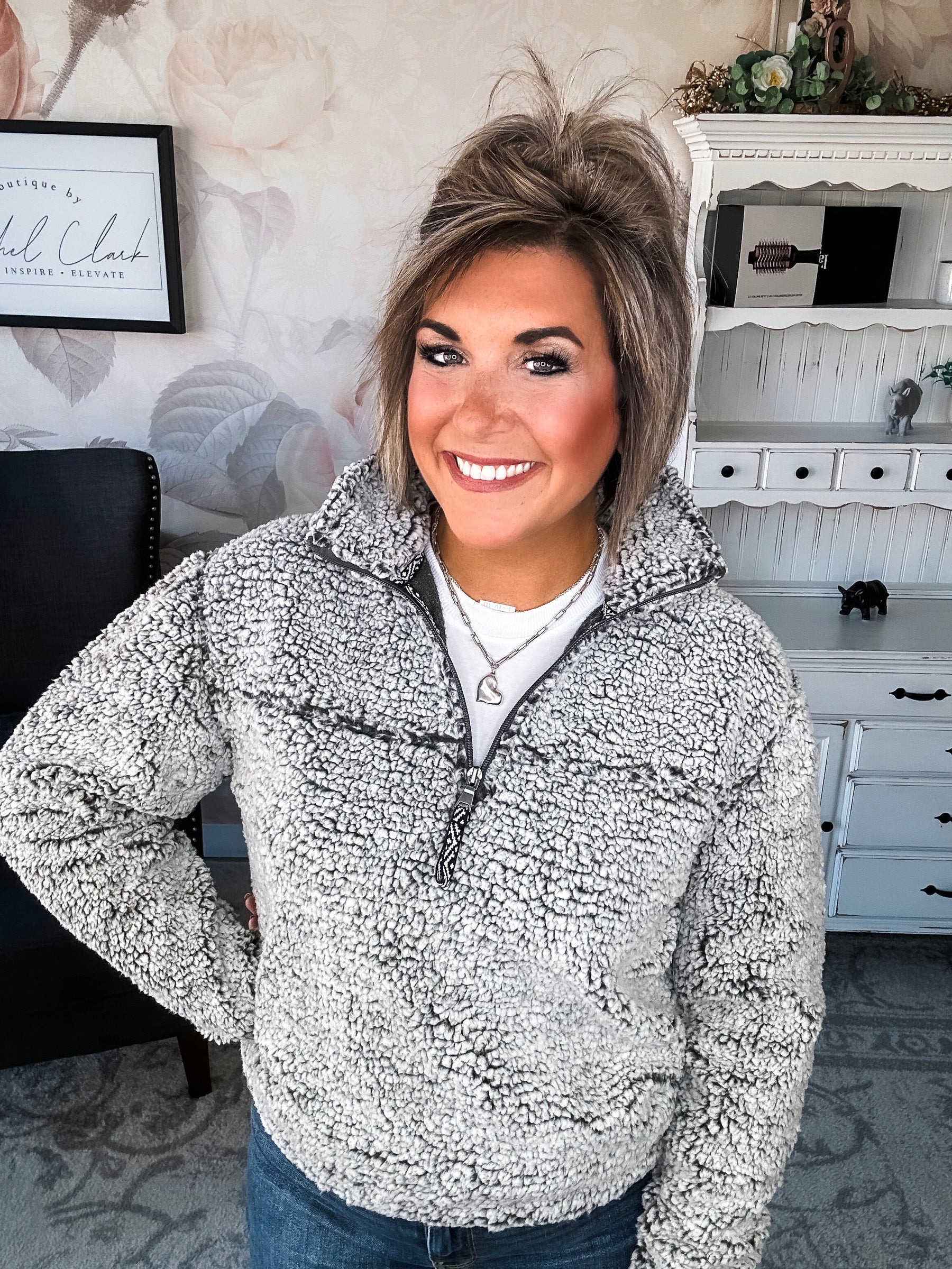 Into The Arctic Sherpa Pullover