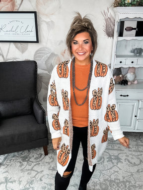 Pumpkin Cloud Cardigan