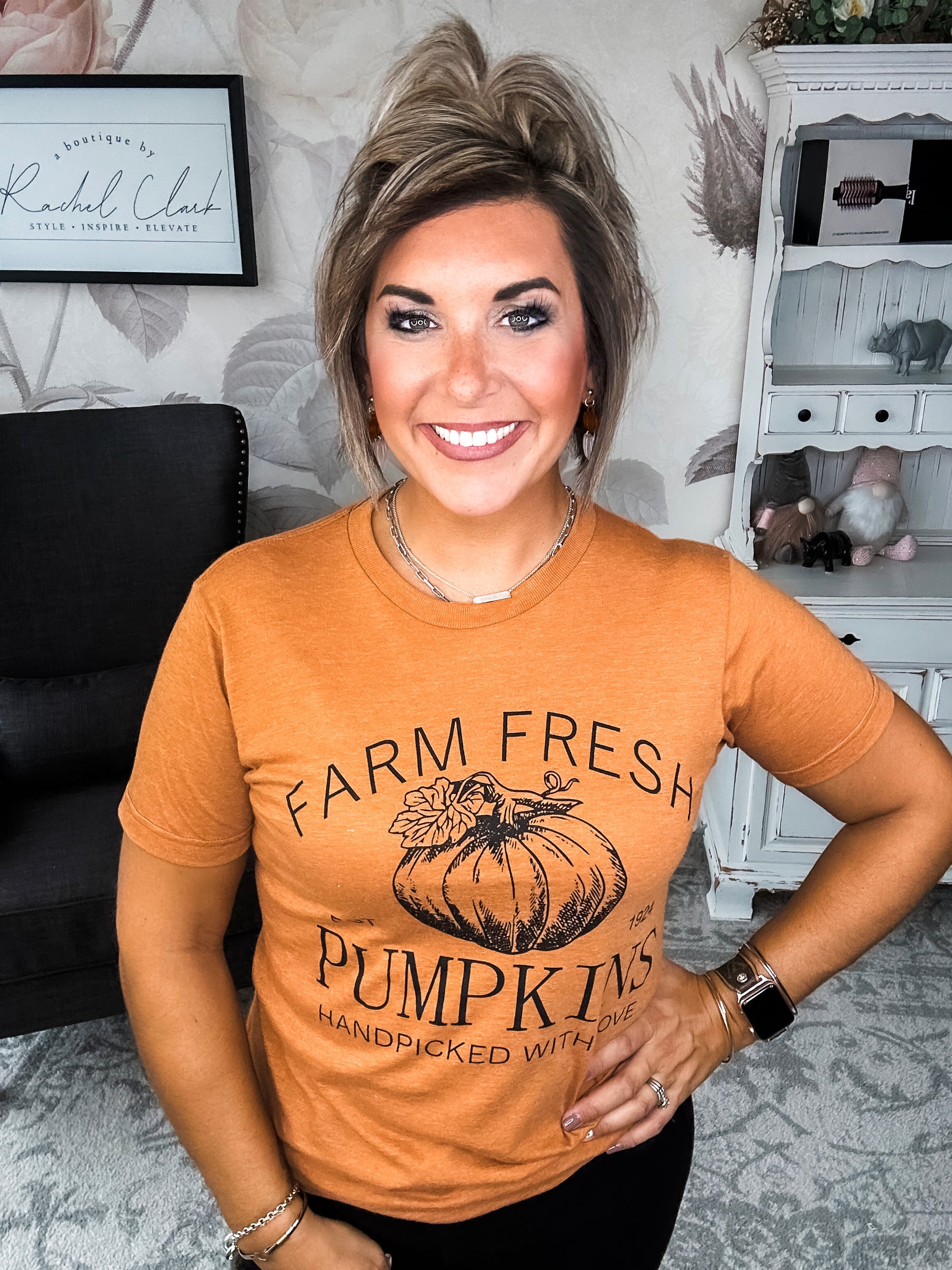 Farm Fresh Pumpkins Graphic Tee