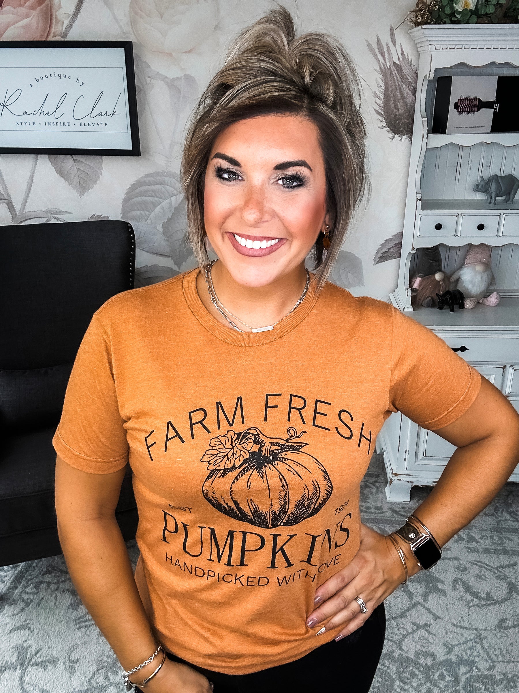 Farm Fresh Pumpkins Graphic Tee