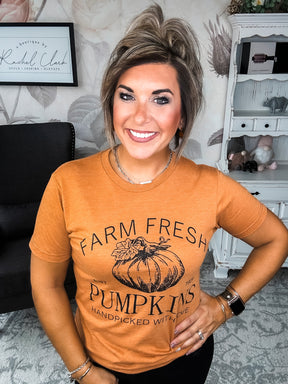 Farm Fresh Pumpkins Graphic Tee