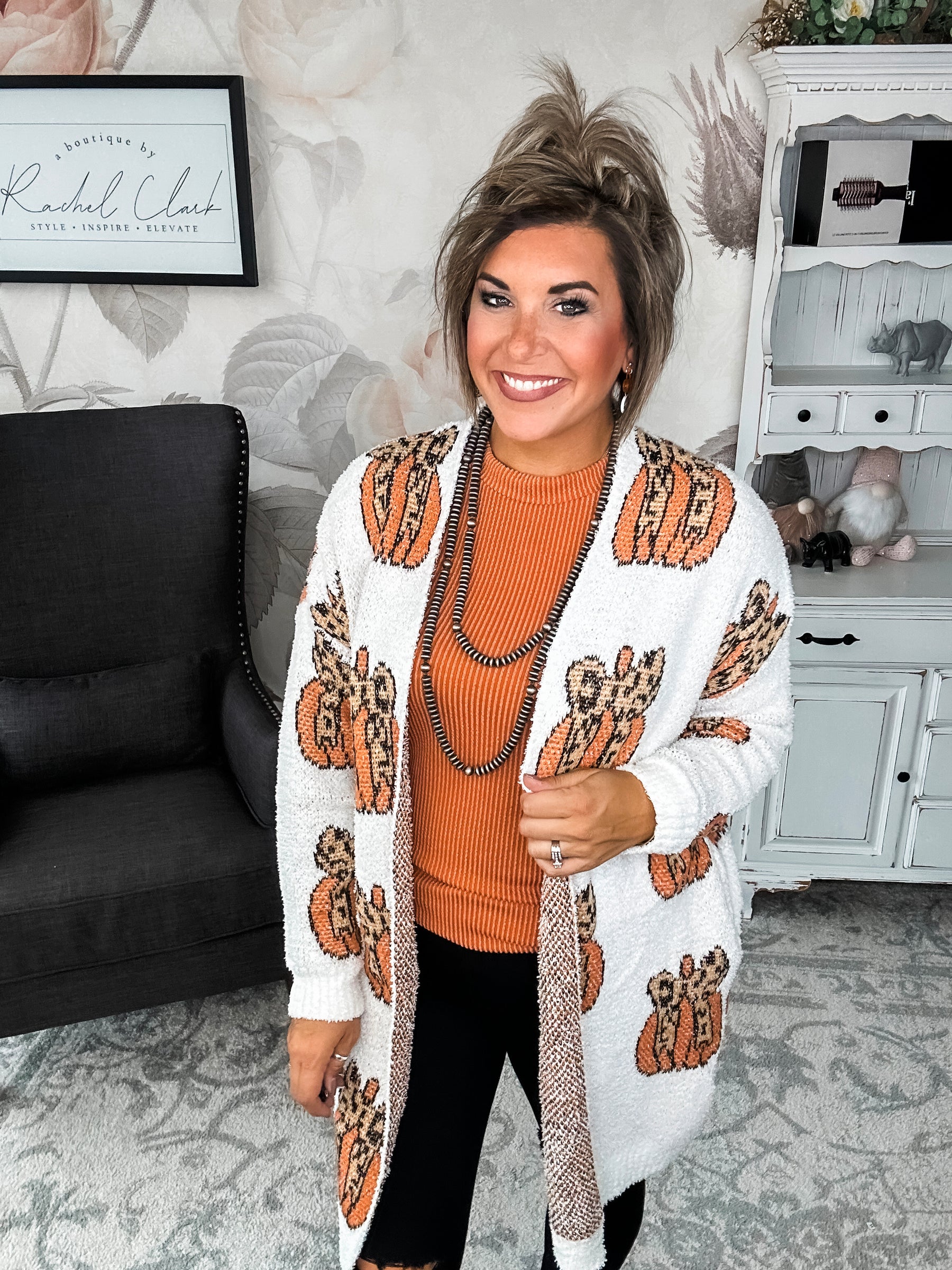 Pumpkin Cloud Cardigan