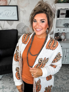 Pumpkin Cloud Cardigan