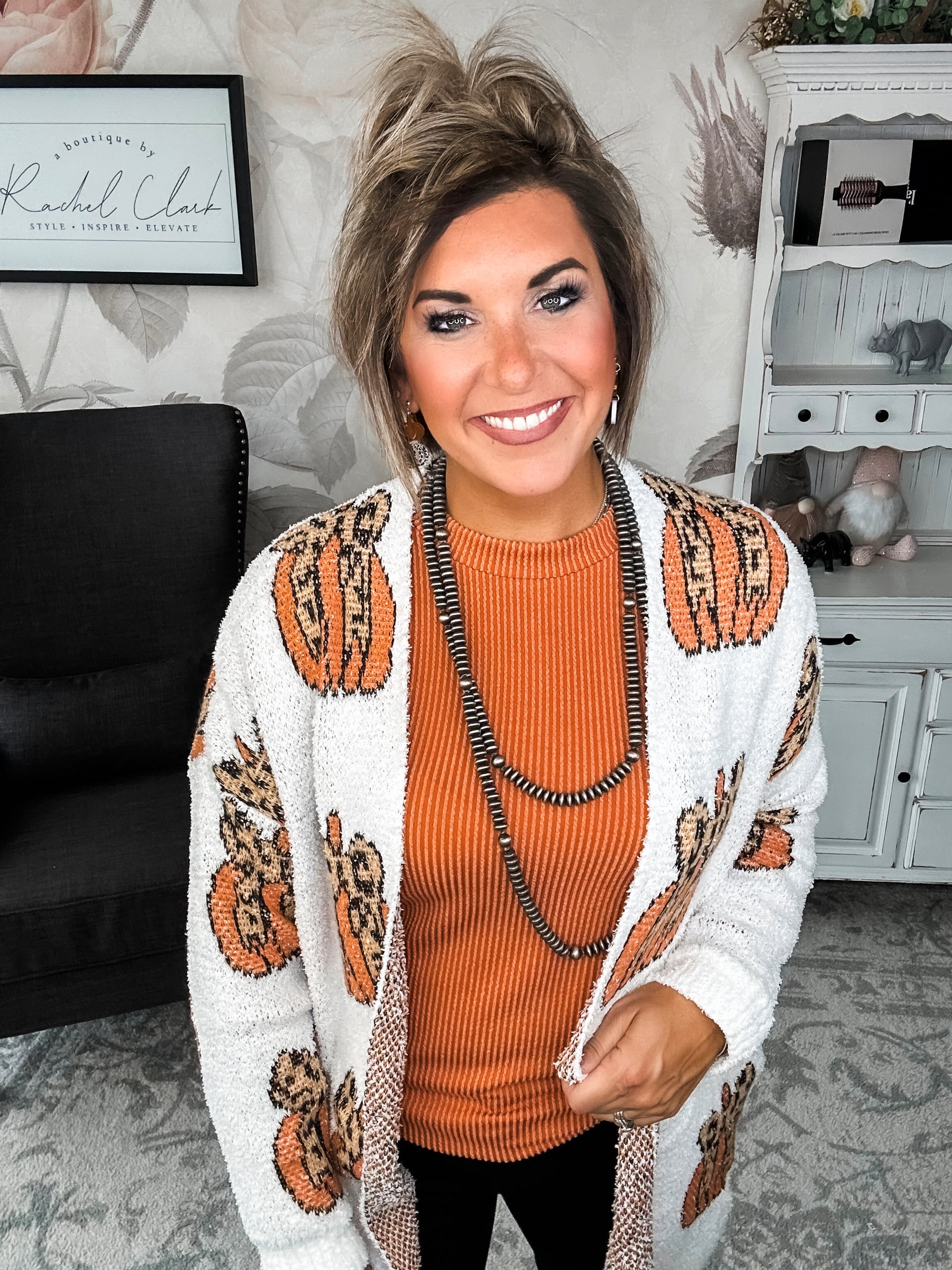 Pumpkin Cloud Cardigan