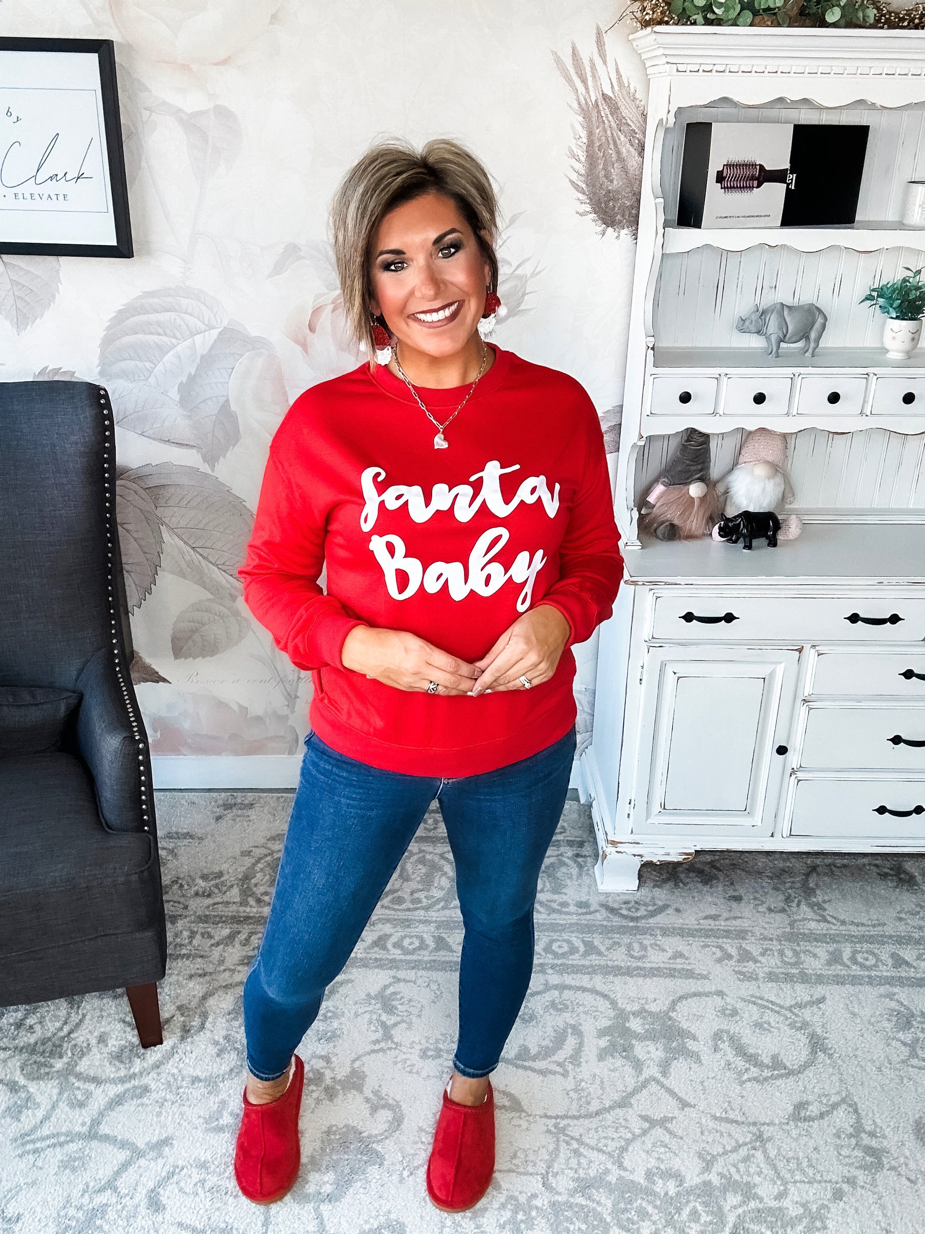 Santa Baby Sweatshirt