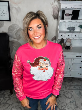 Santa Baby Long Sleeve Pullover