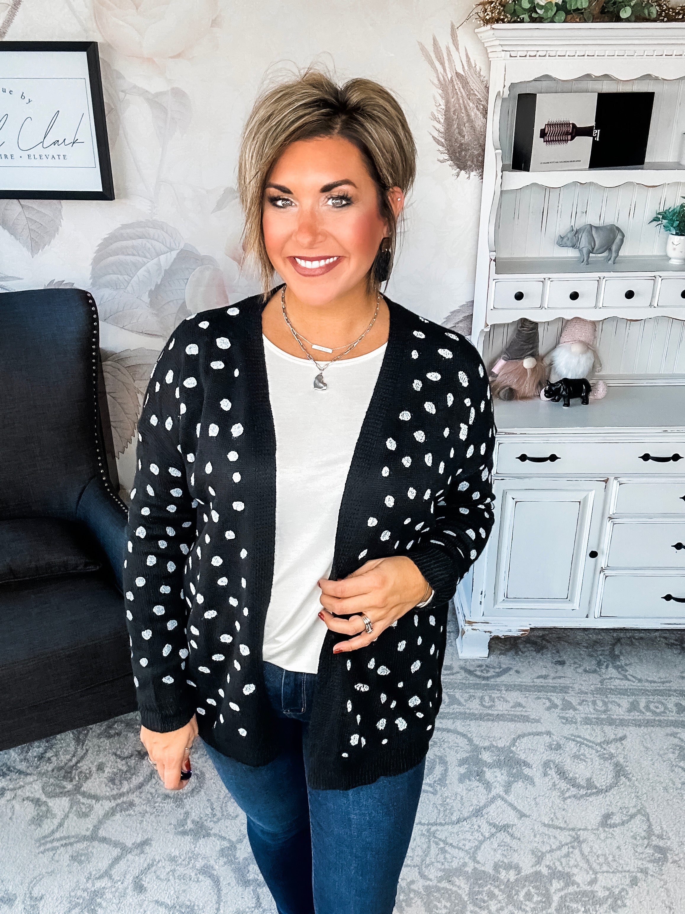 Never Stay Too Long Cardigan
