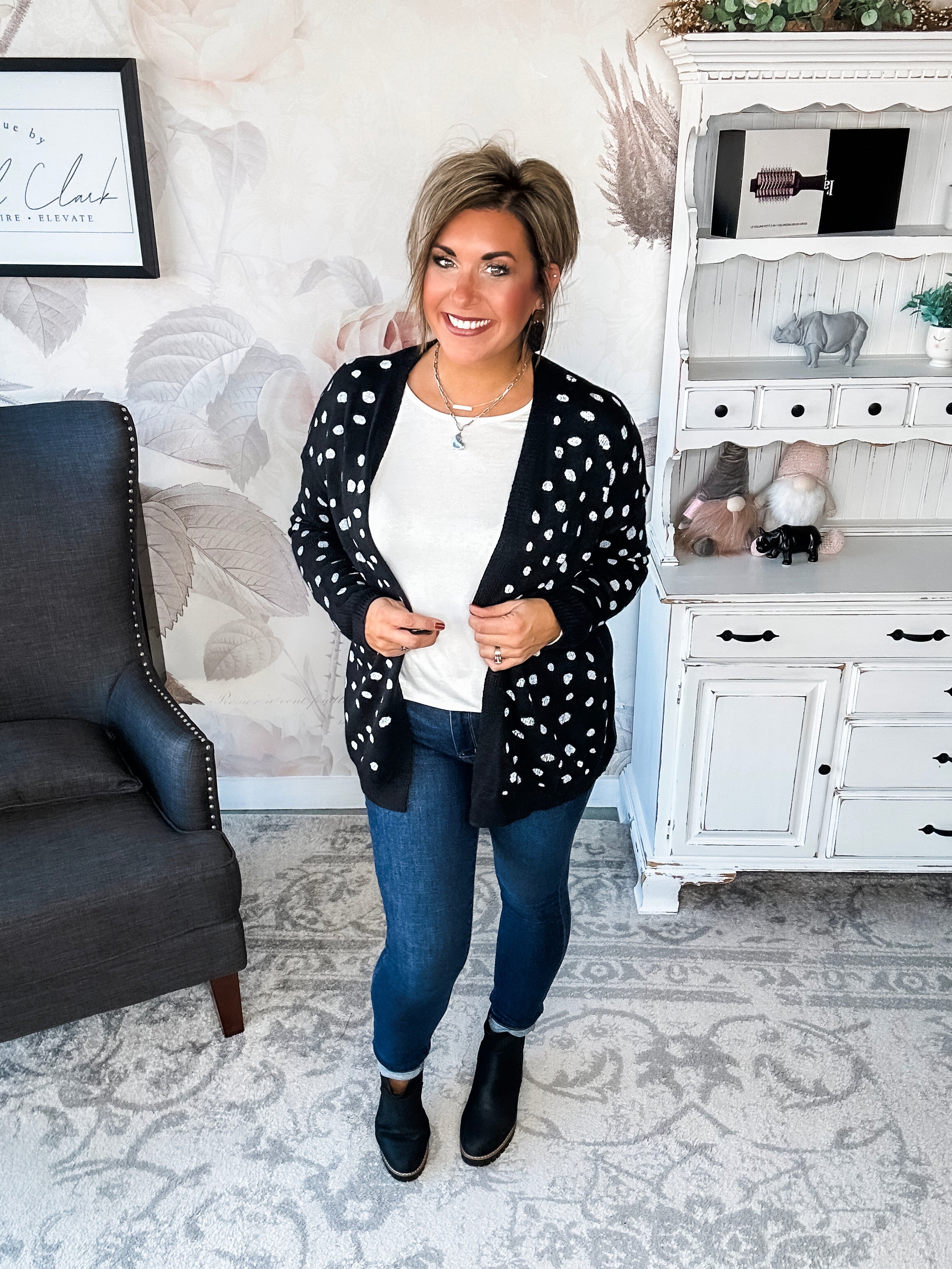 Never Stay Too Long Cardigan