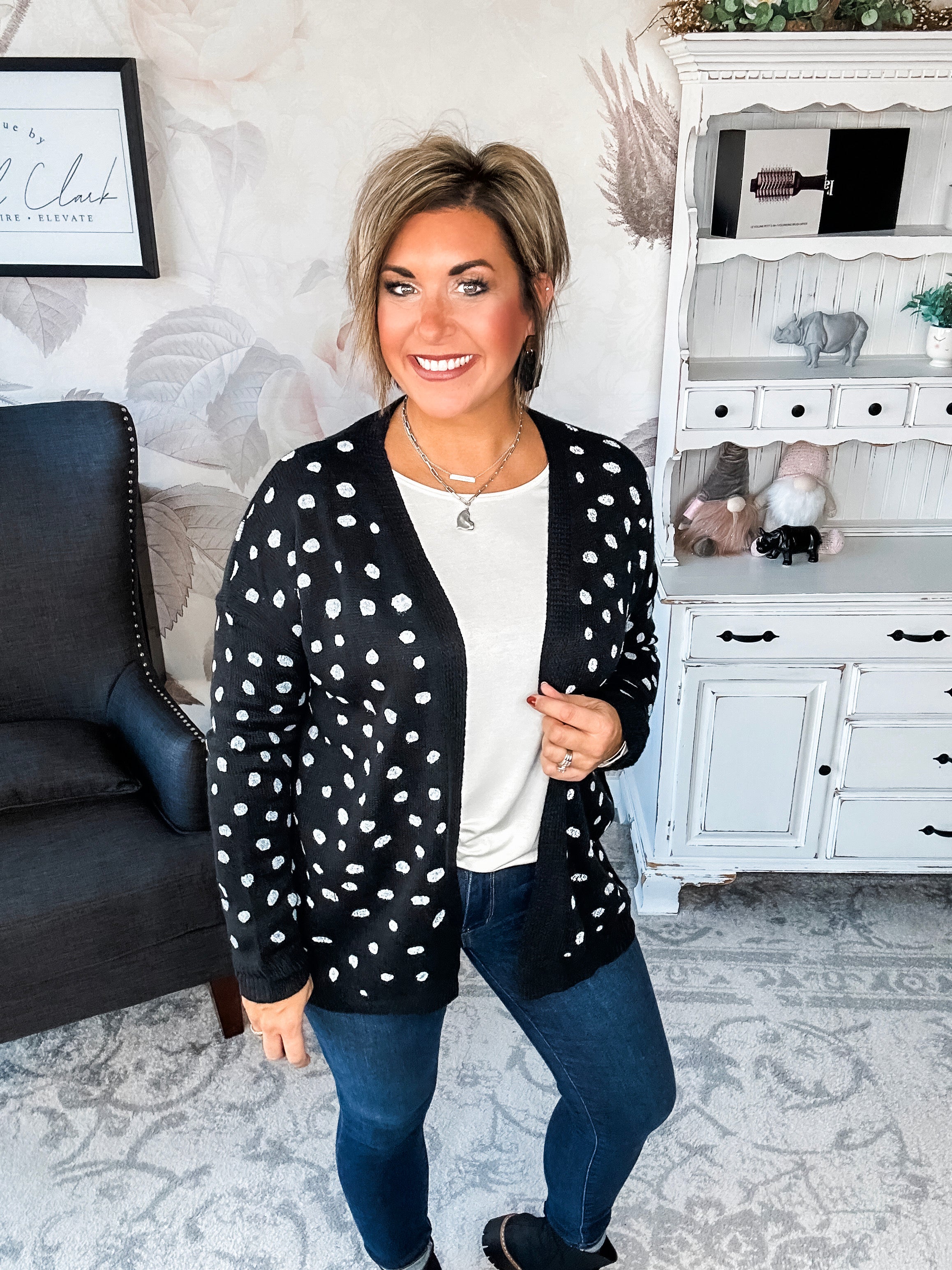 Never Stay Too Long Cardigan