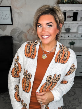 Pumpkin Cloud Cardigan