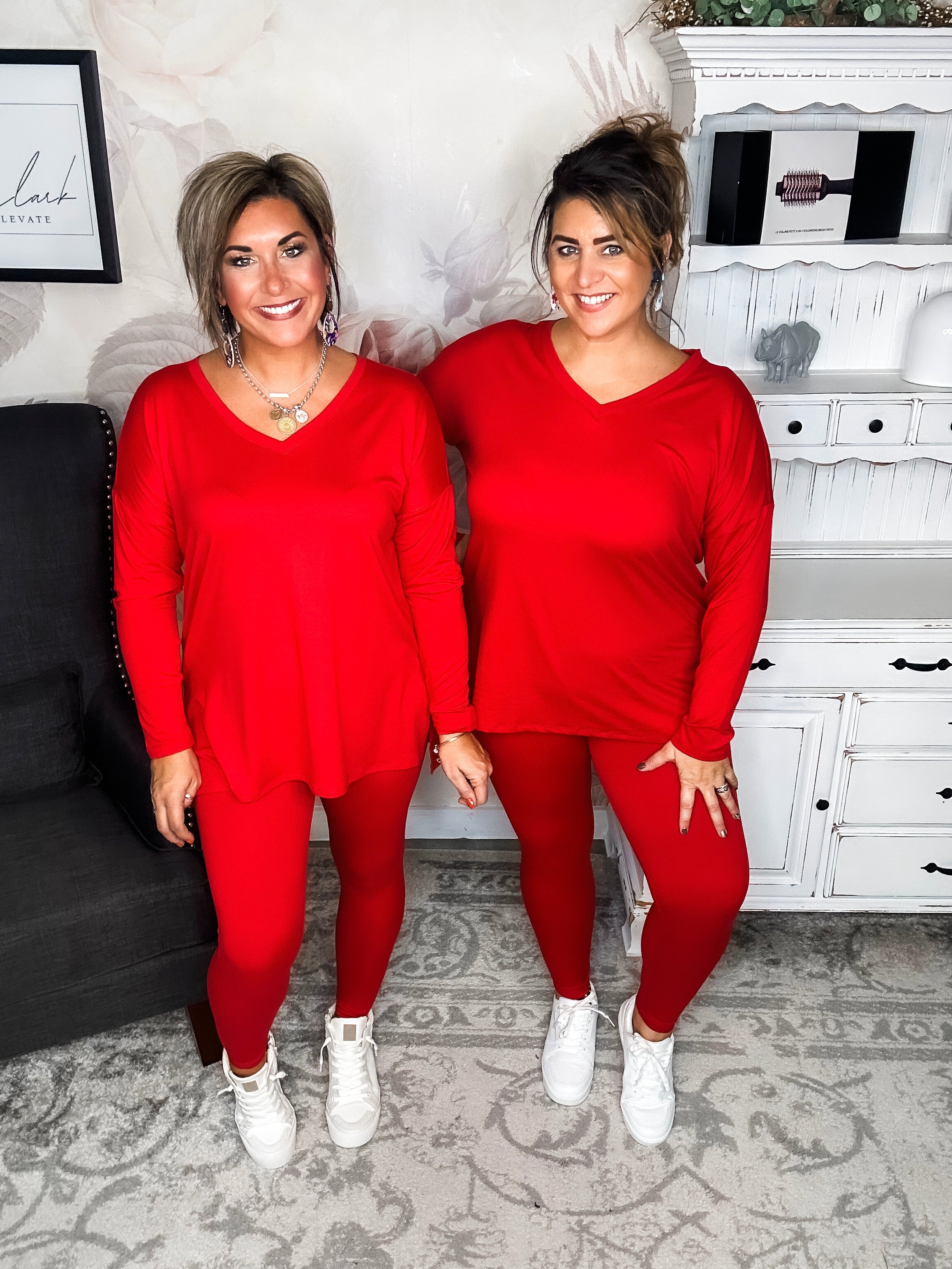You Can't Resist This Lounge Set - Ruby