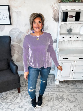 BLACK FRIDAY EXCLUSIVE! - Into The Night Pullover - Violet