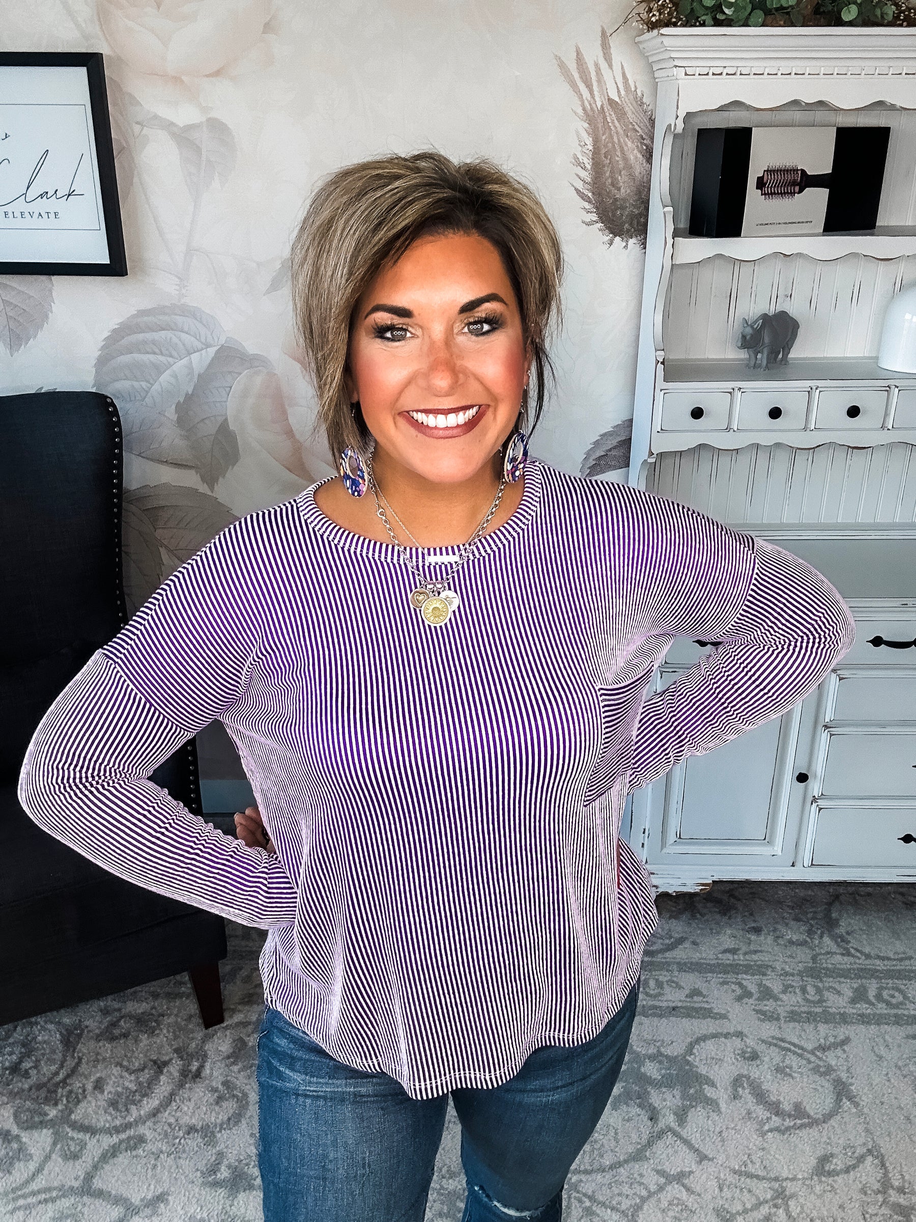 BLACK FRIDAY EXCLUSIVE! - Into The Night Pullover - Violet