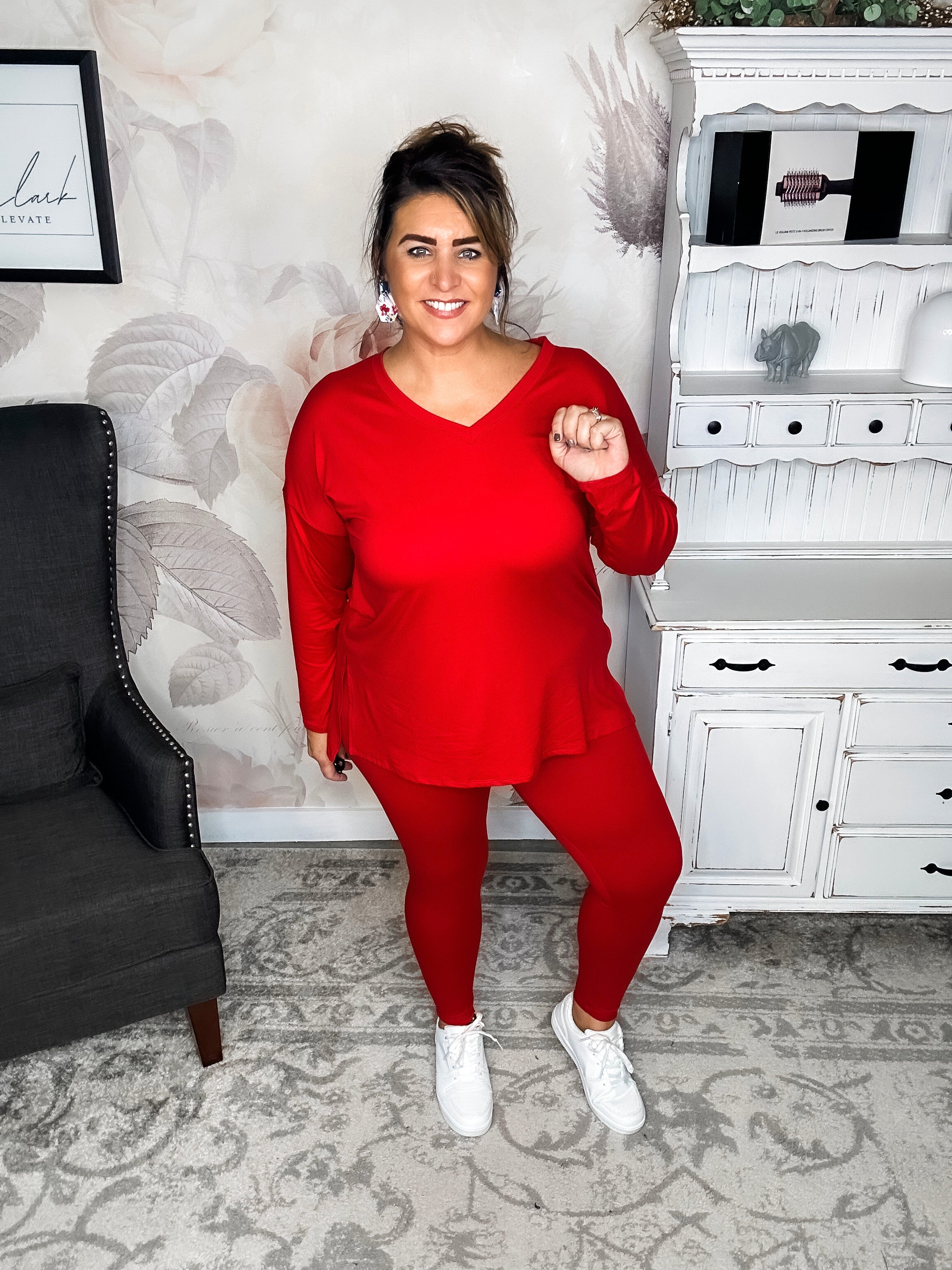You Can't Resist This Lounge Set - Ruby