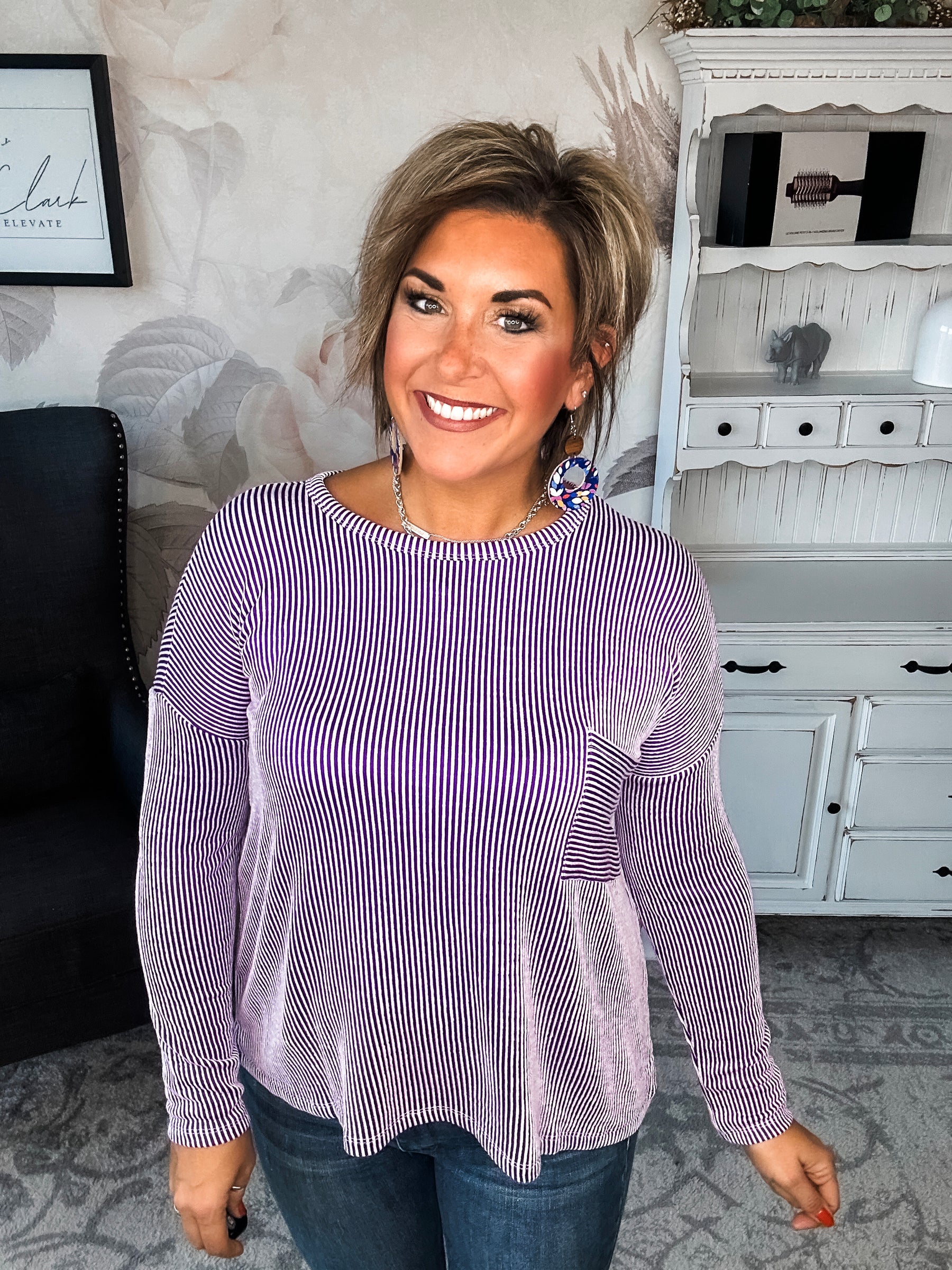 BLACK FRIDAY EXCLUSIVE! - Into The Night Pullover - Violet