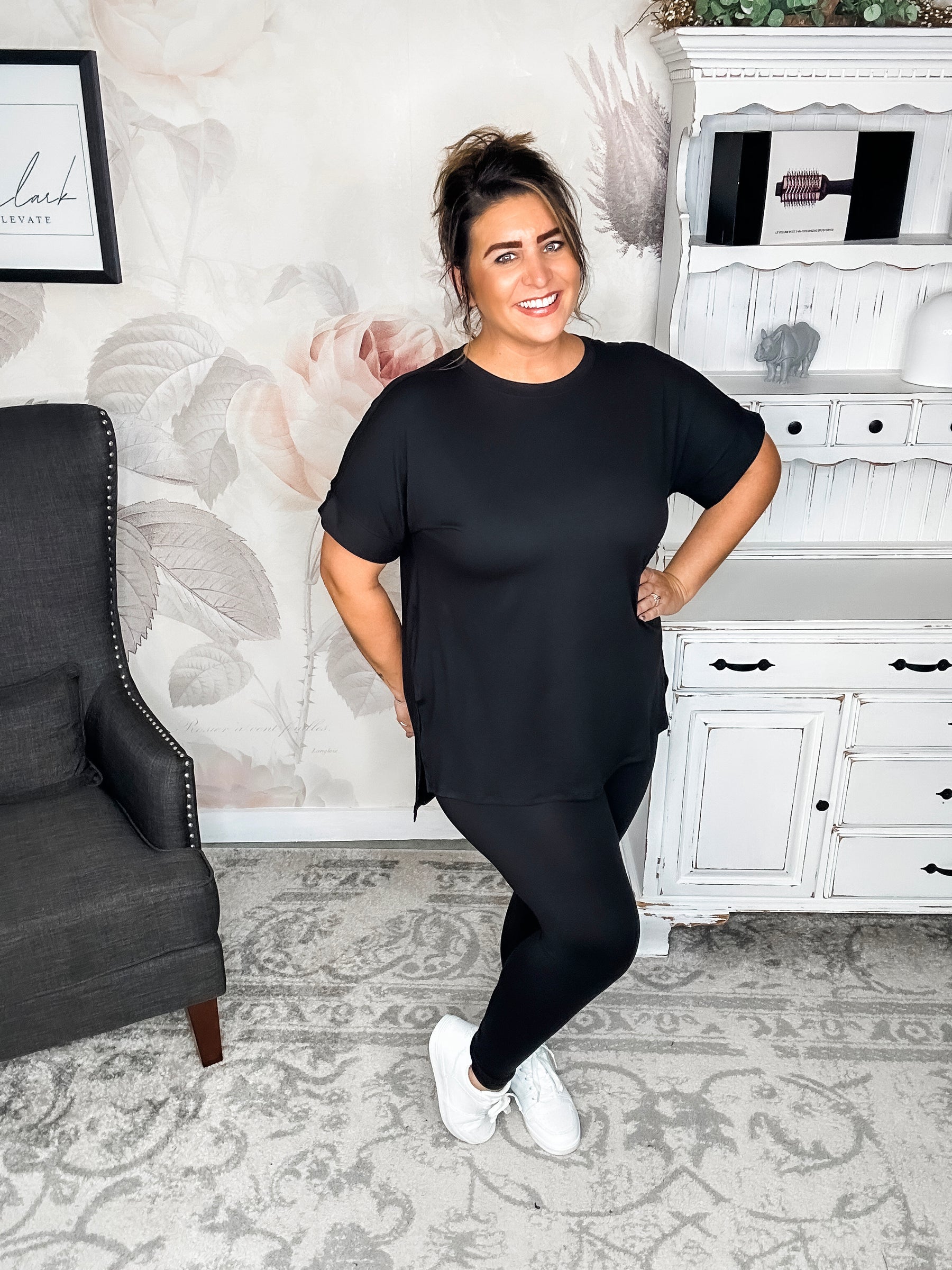 BLACK FRIDAY EXCLUSIVE! - What You've Been Waiting For Loungewear Set - Black