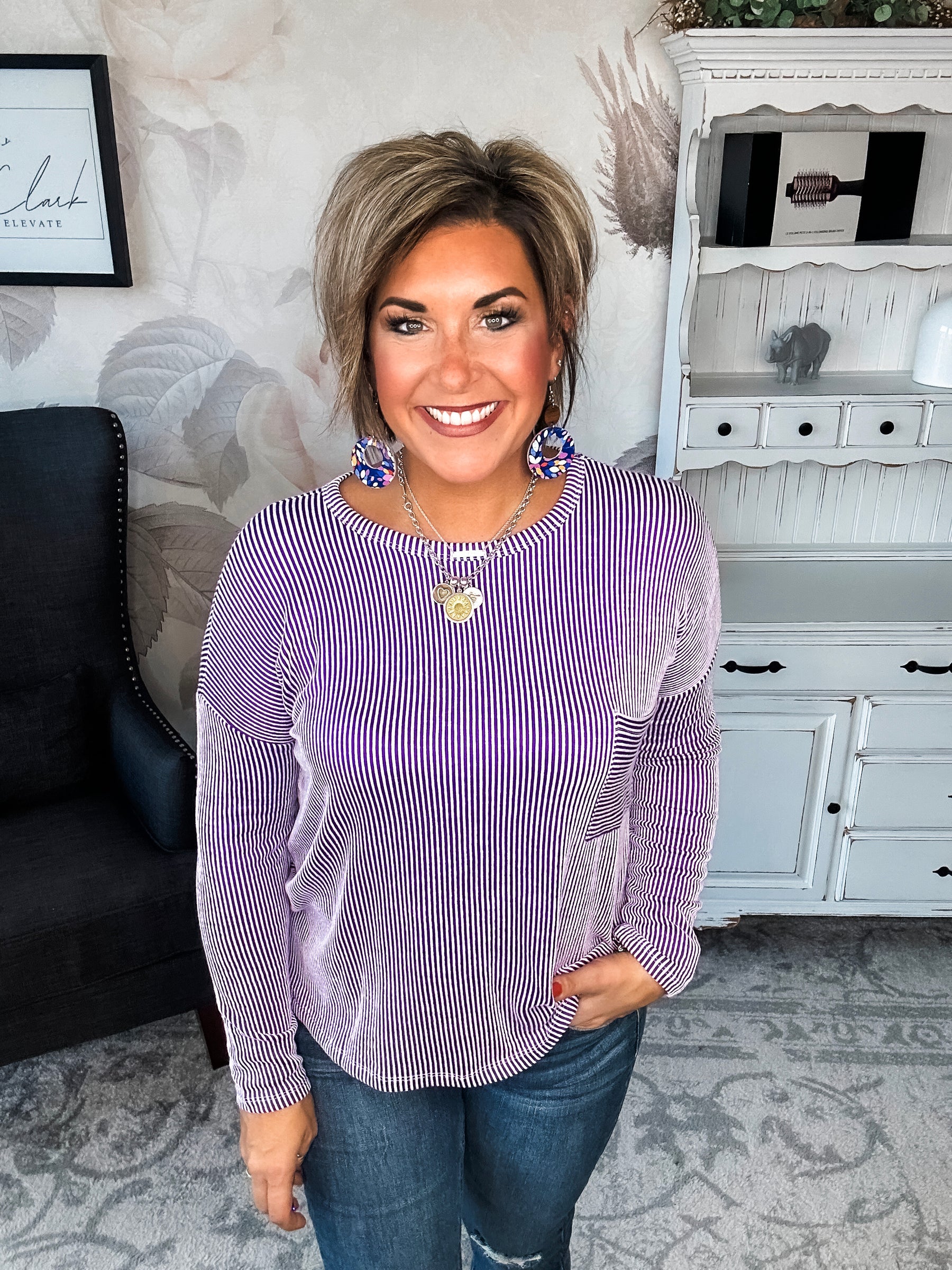 BLACK FRIDAY EXCLUSIVE! - Into The Night Pullover - Violet