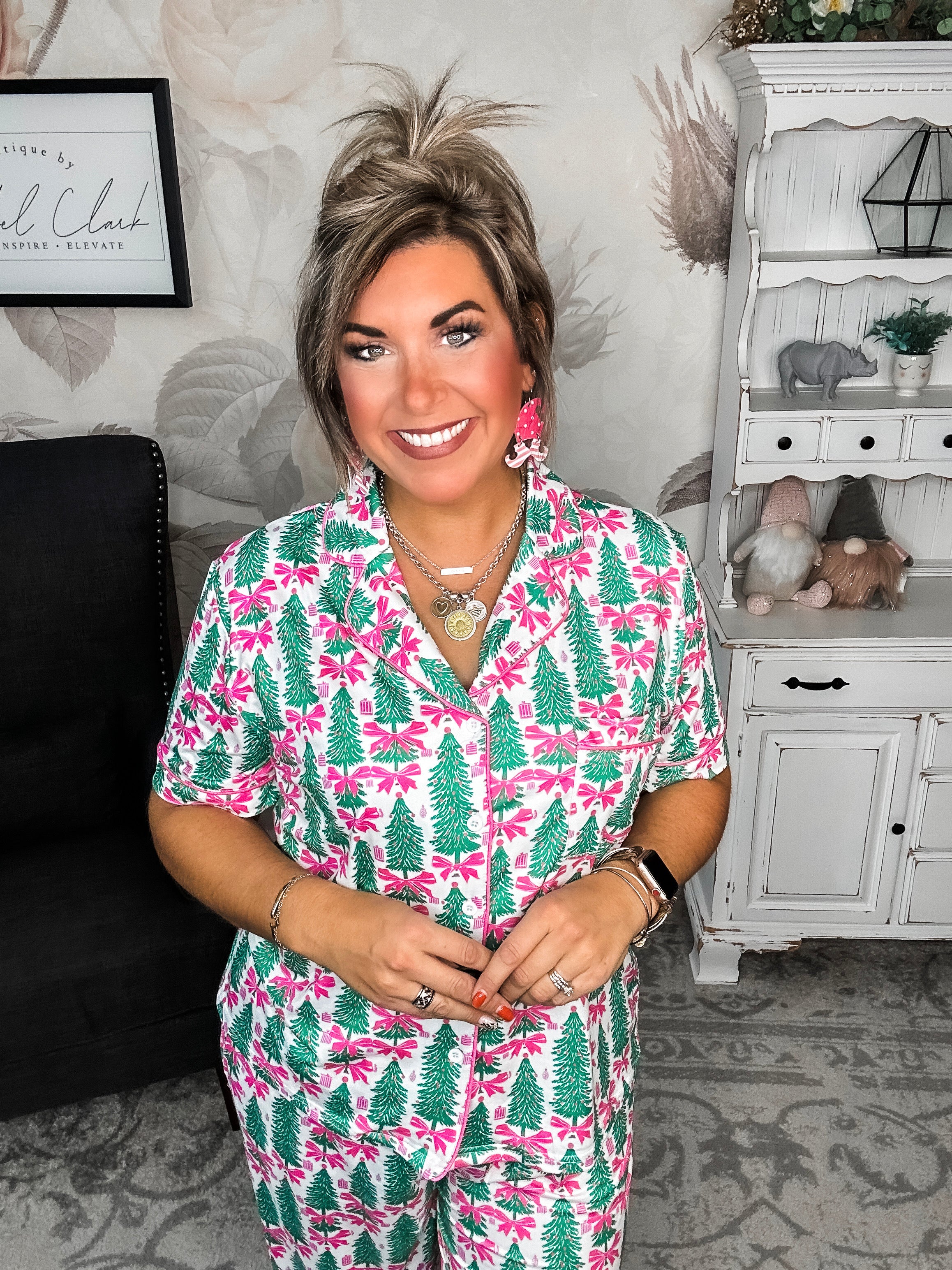 Tis The Season Luxe Pajama Set