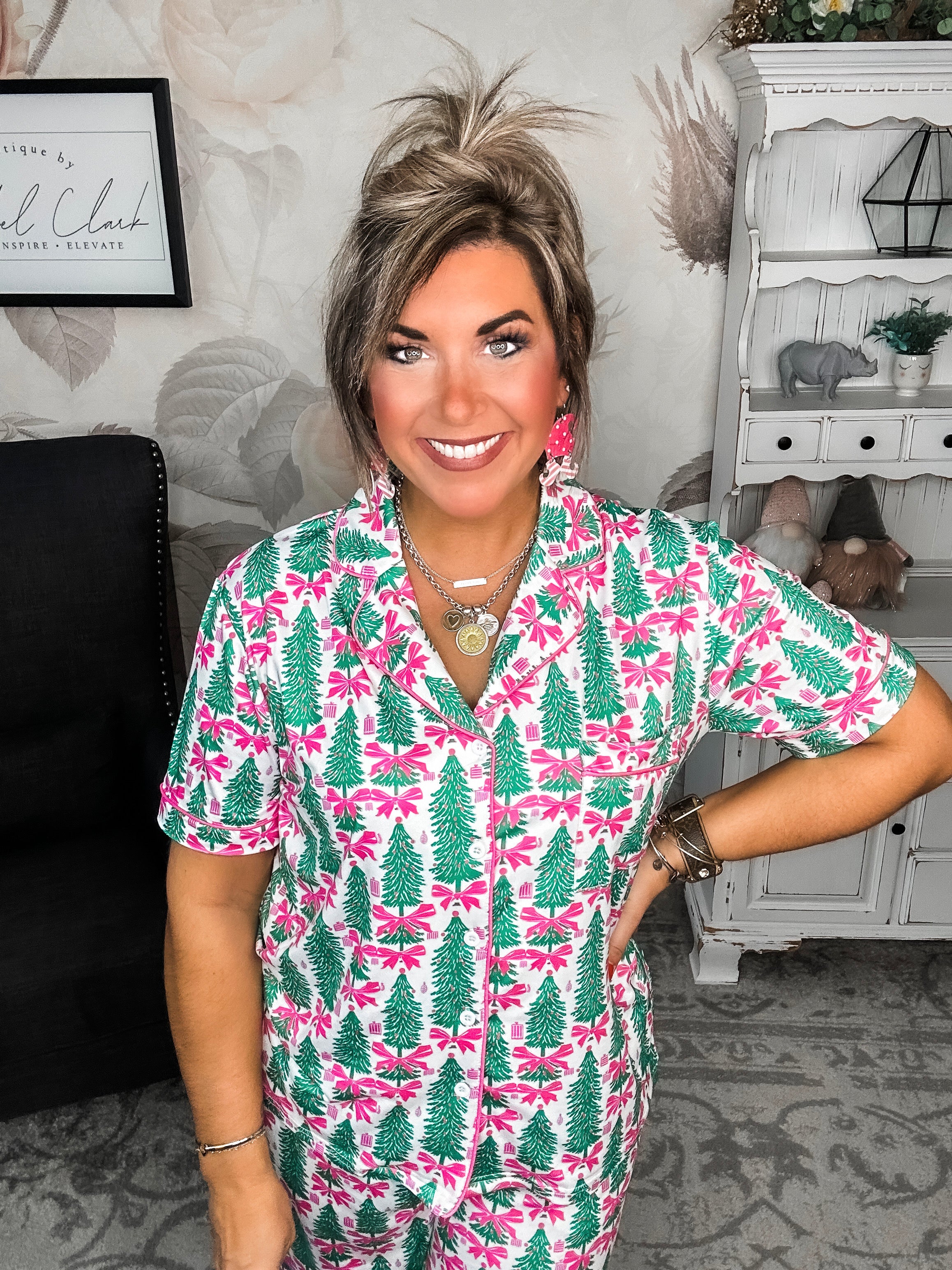 Tis The Season Luxe Pajama Set