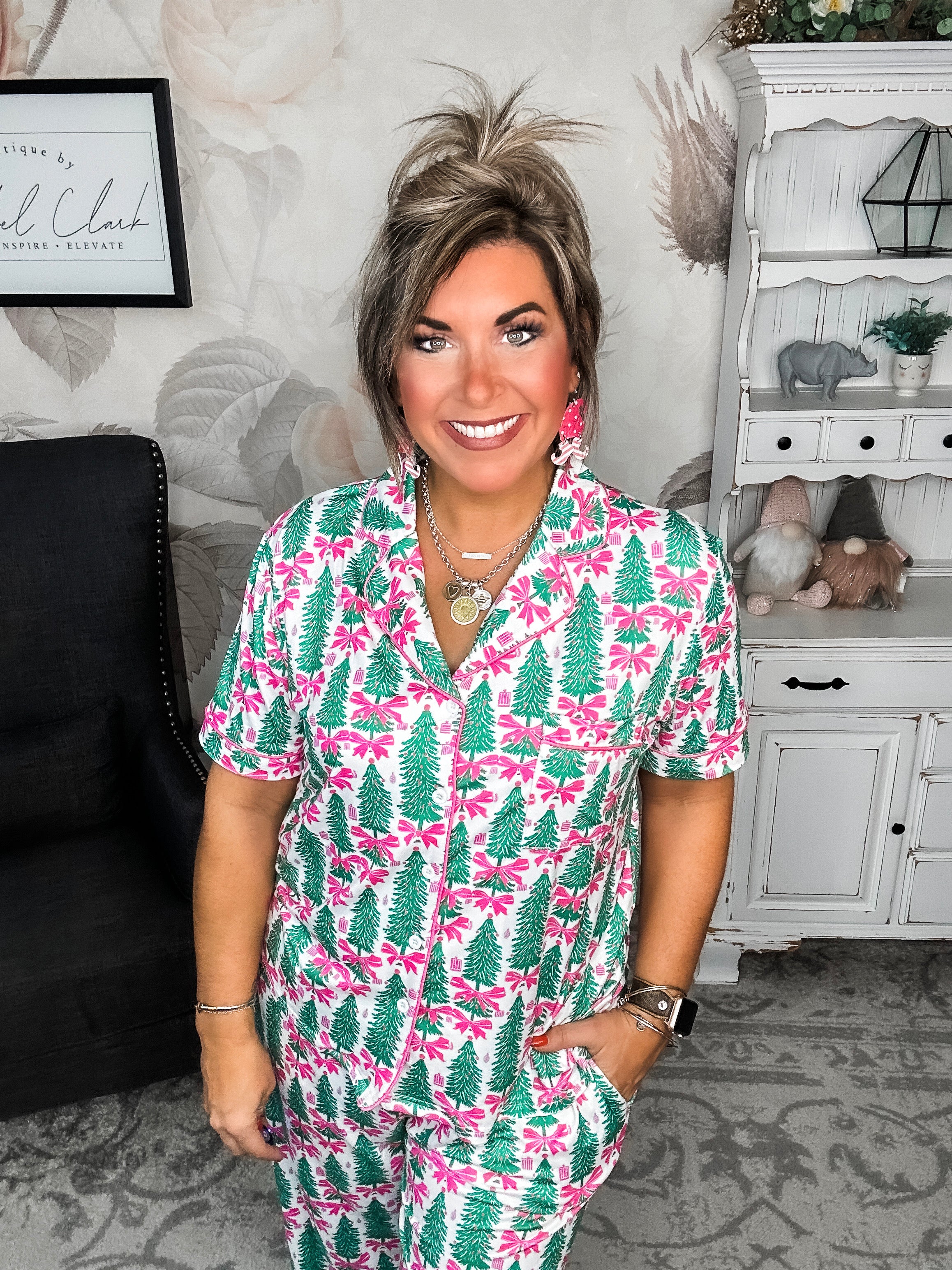 Tis The Season Luxe Pajama Set