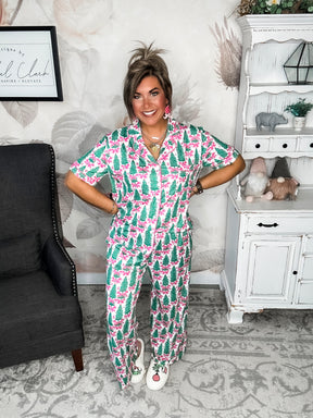 'Tis The Season Luxe Pajama Set