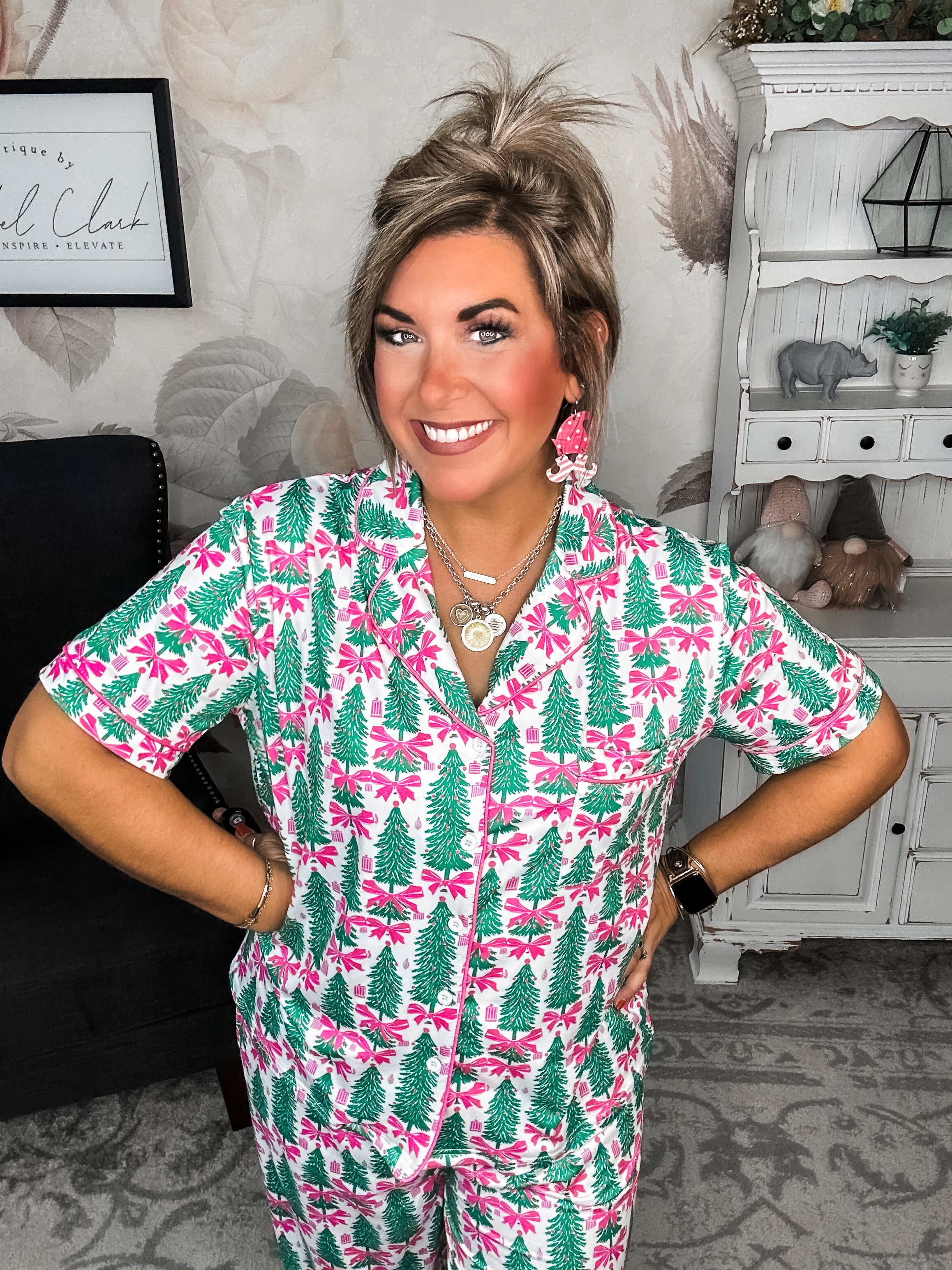 Tis The Season Luxe Pajama Set