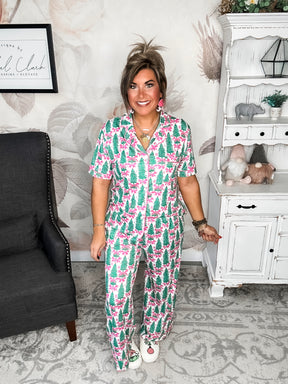 'Tis The Season Luxe Pajama Set