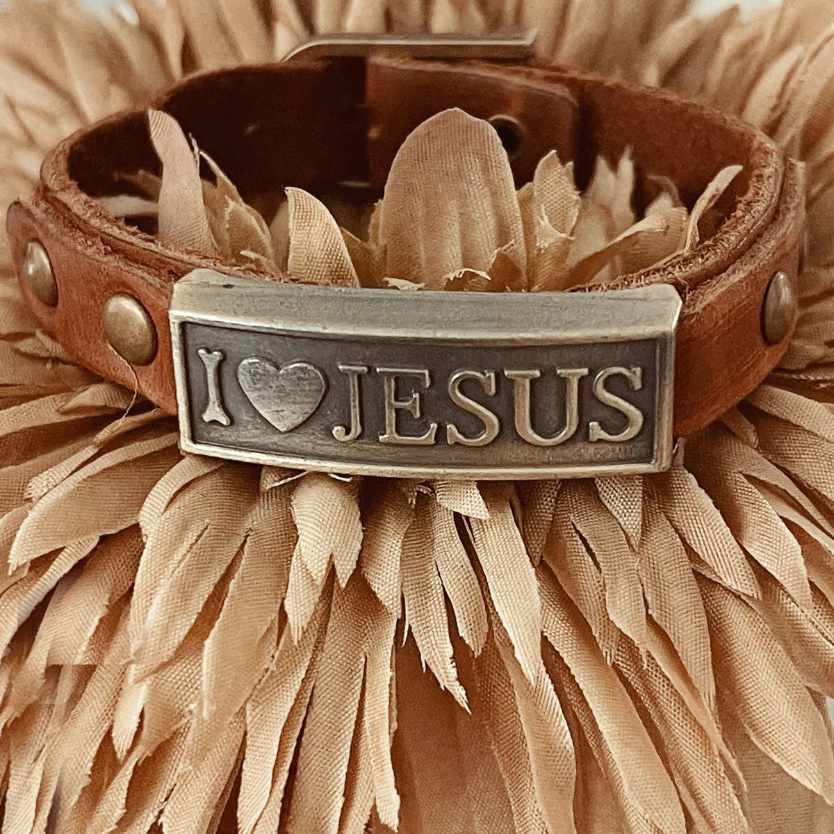 Kingdom Girl - Leather Wristlet - I Heart Jesus