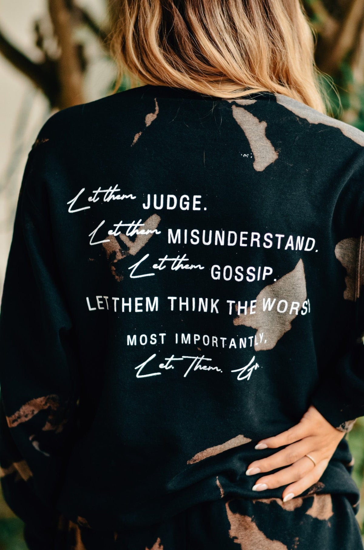 Let Them Bomba Sweatshirt *ONLINE EXCLUSIVE*