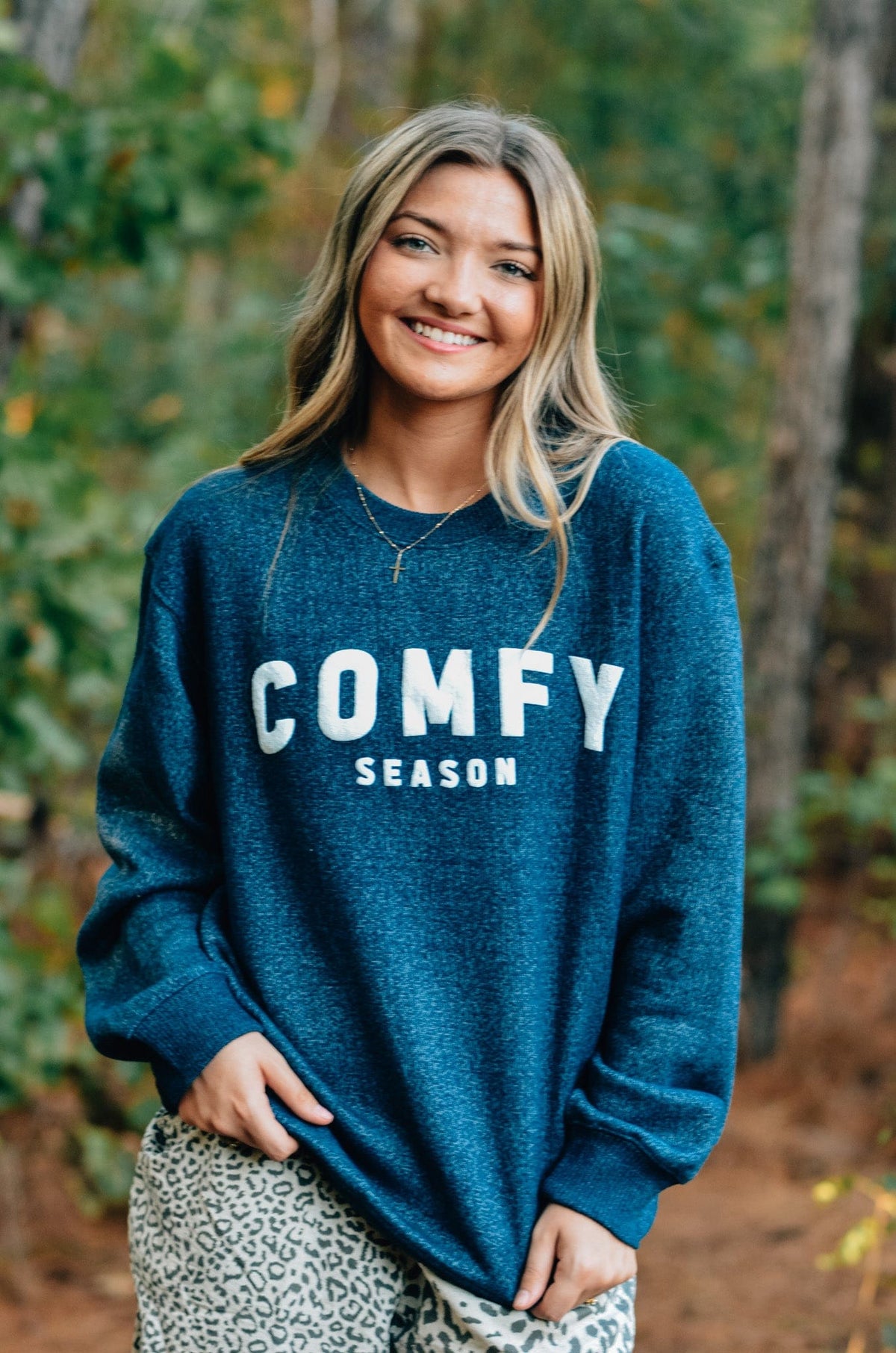 Comfy Season Knit Sweatshirt *ONLINE EXCLUSIVE*