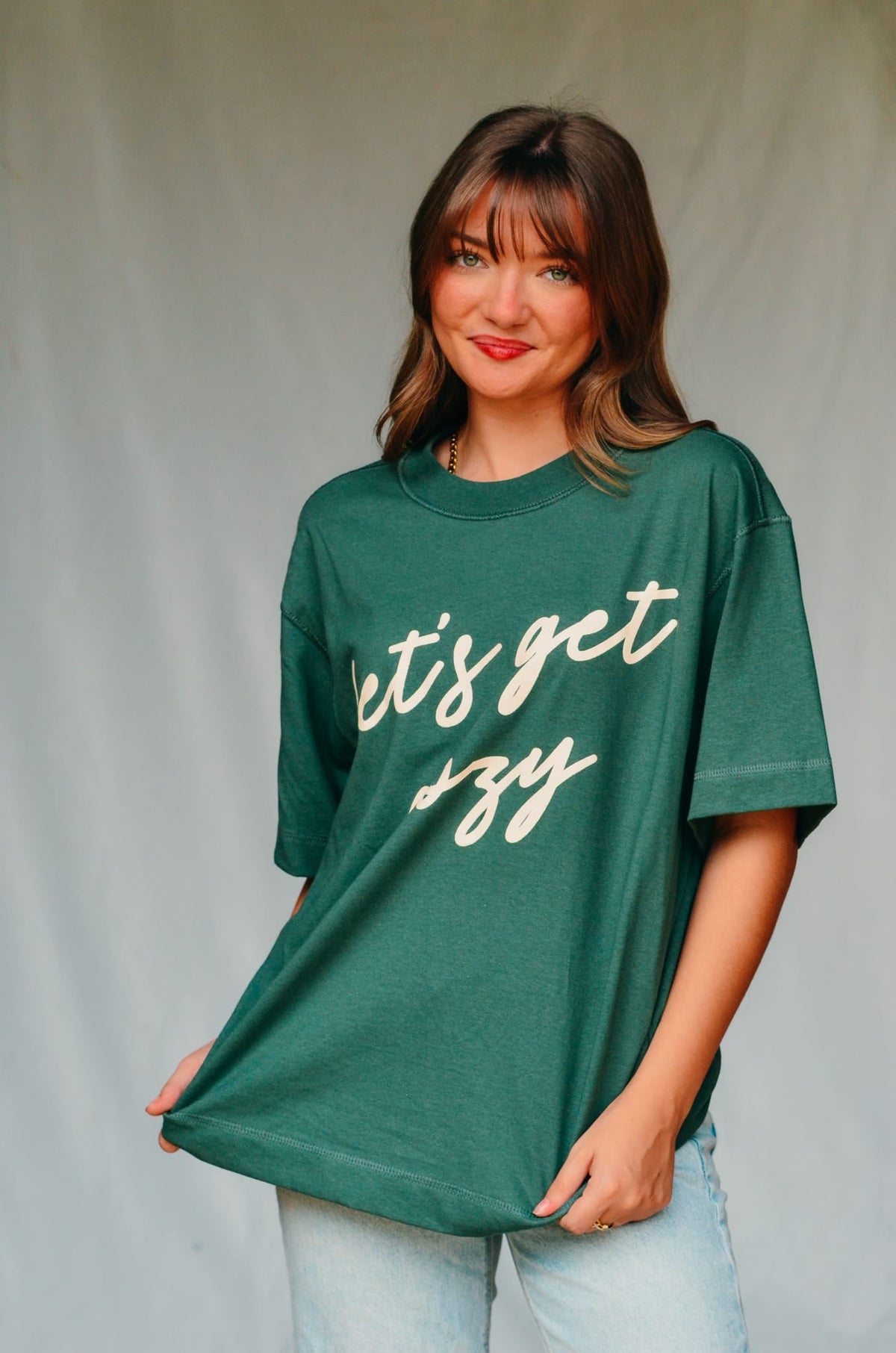 Let's Get Cozy Boxy Tee *ONLINE EXCLUSIVE*