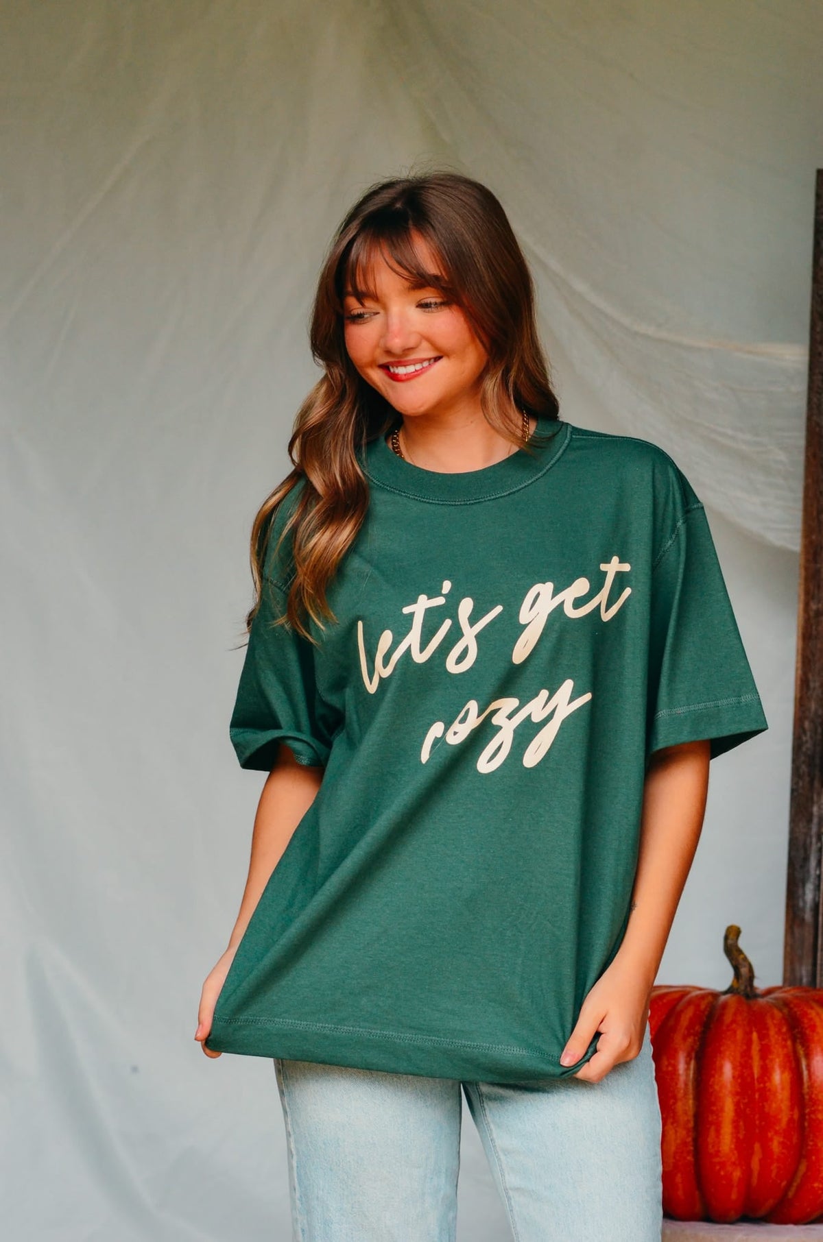 Let's Get Cozy Boxy Tee *ONLINE EXCLUSIVE*