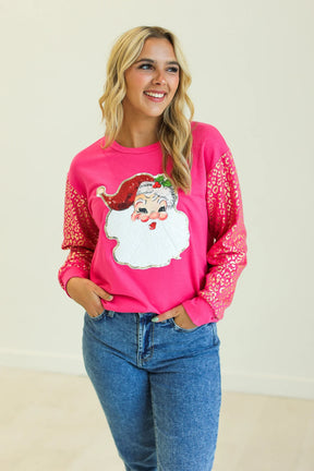 Santa Baby Long Sleeve Pullover