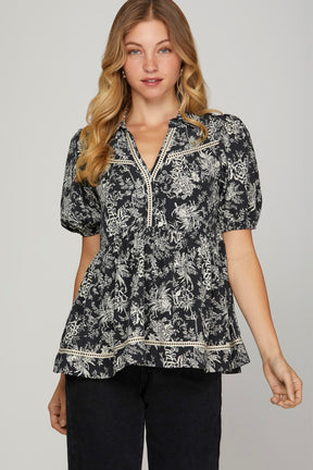 Dancing Through The Fire Blouse