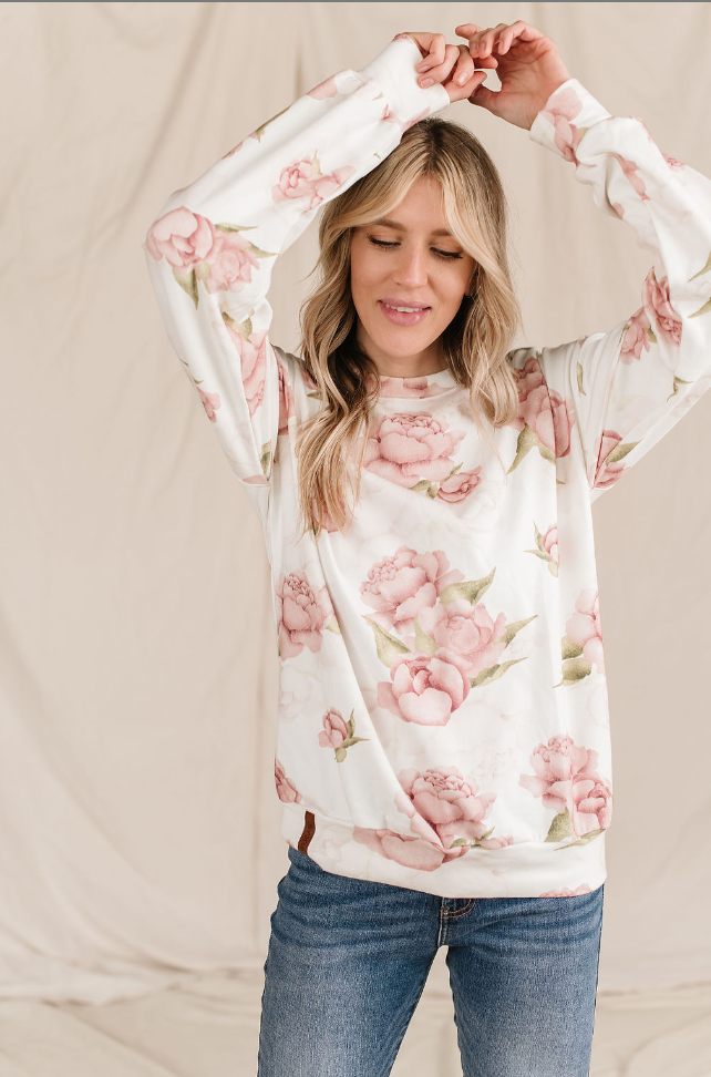 Ampersand Avenue University Pullover - Happily Ever After