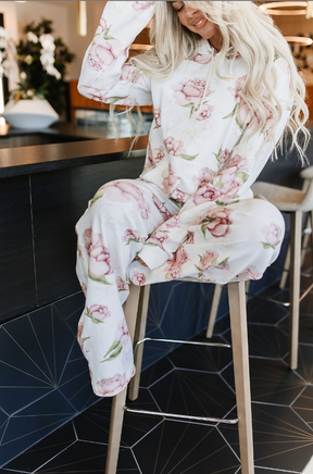 Ampersand Avenue Free Time Wide Leg Comfy Pant - Happily Ever After
