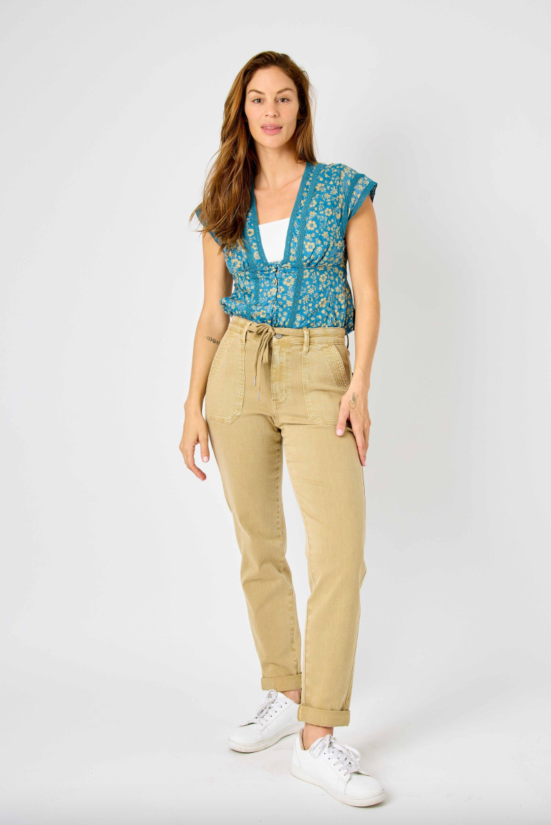 Judy Blue Khaki Joggers