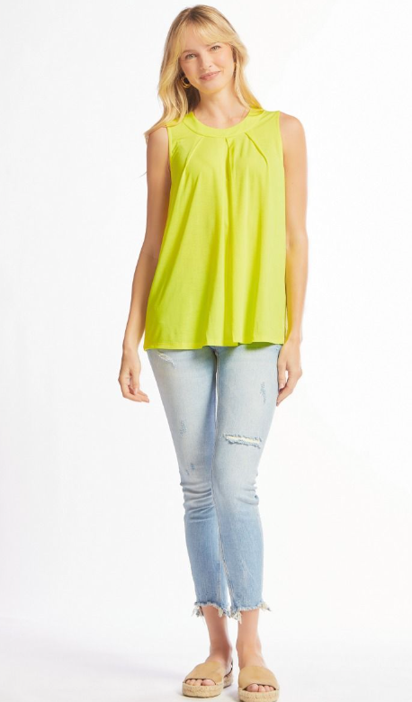 In The End Tank - Neon Yellow