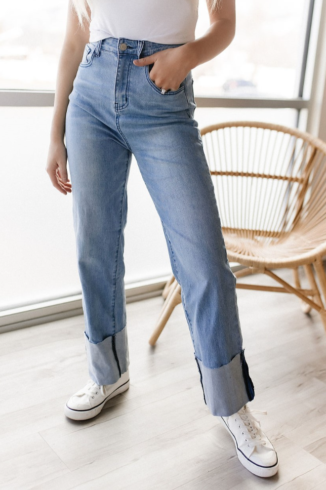 Ampersand Avenue Monterey Wide Leg Denim Jeans