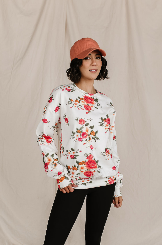 Ampersand Avenue University Pullover - Welcome Back