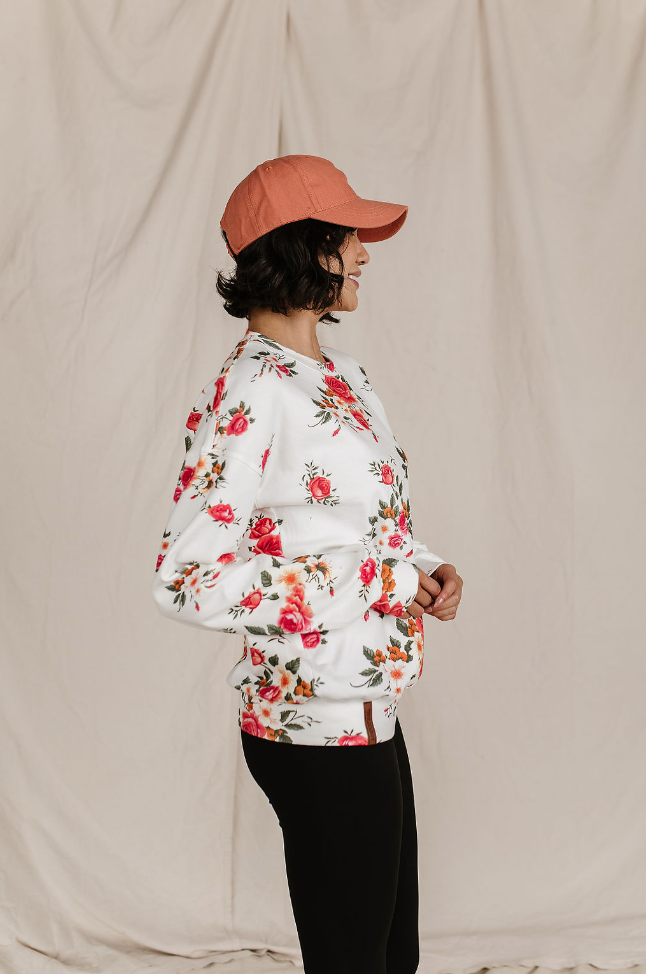 Ampersand Avenue University Pullover - Welcome Back